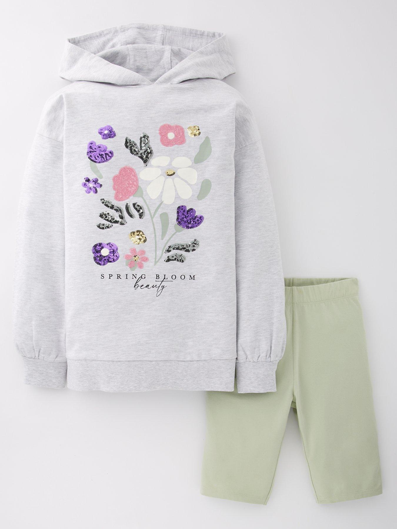 v-by-very-girls-floral-longline-hoodie-and-cycling-short-set