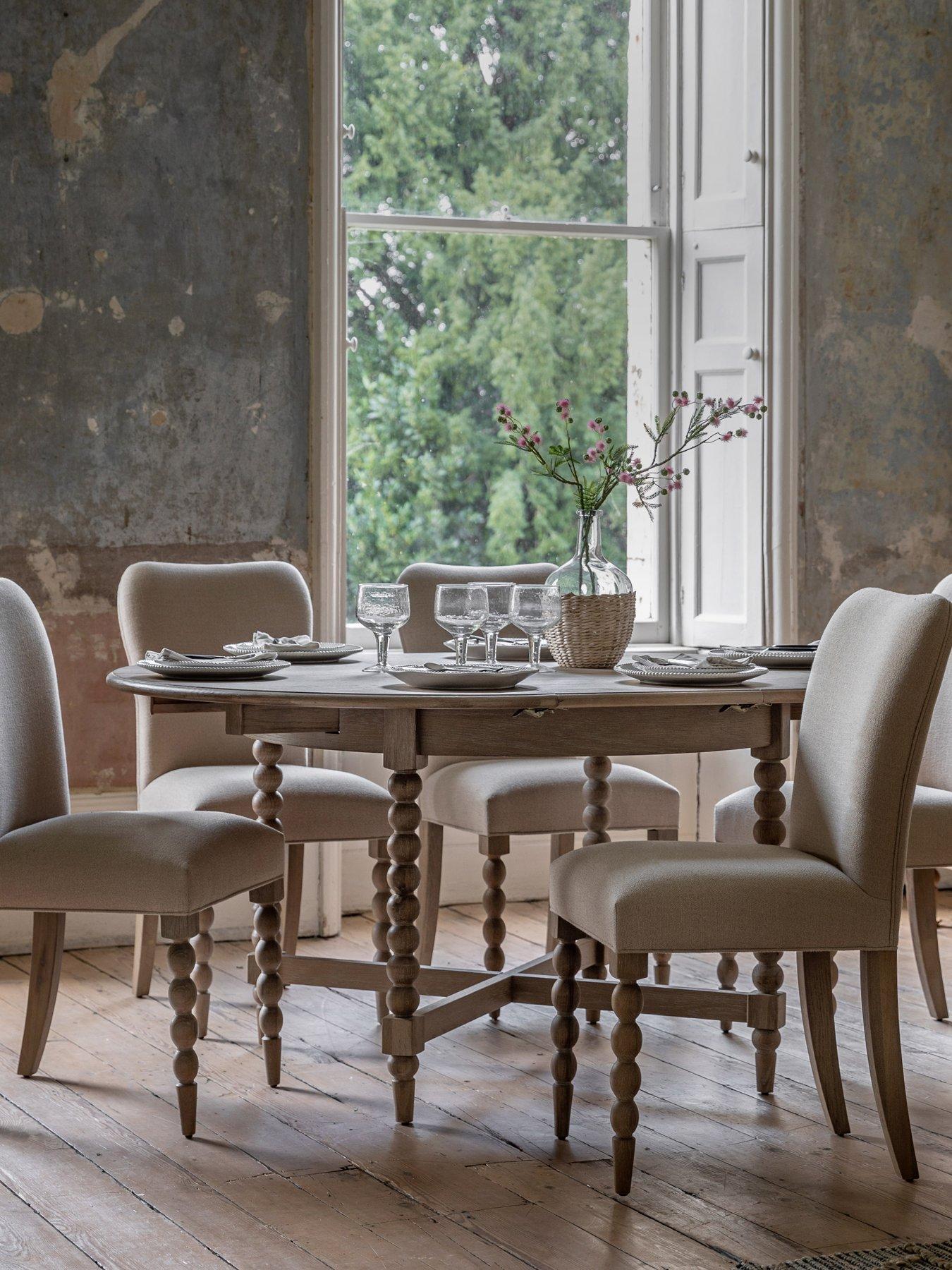  image of gallery-direct-piave-120-160-cmnbspround-extendable-dining-table