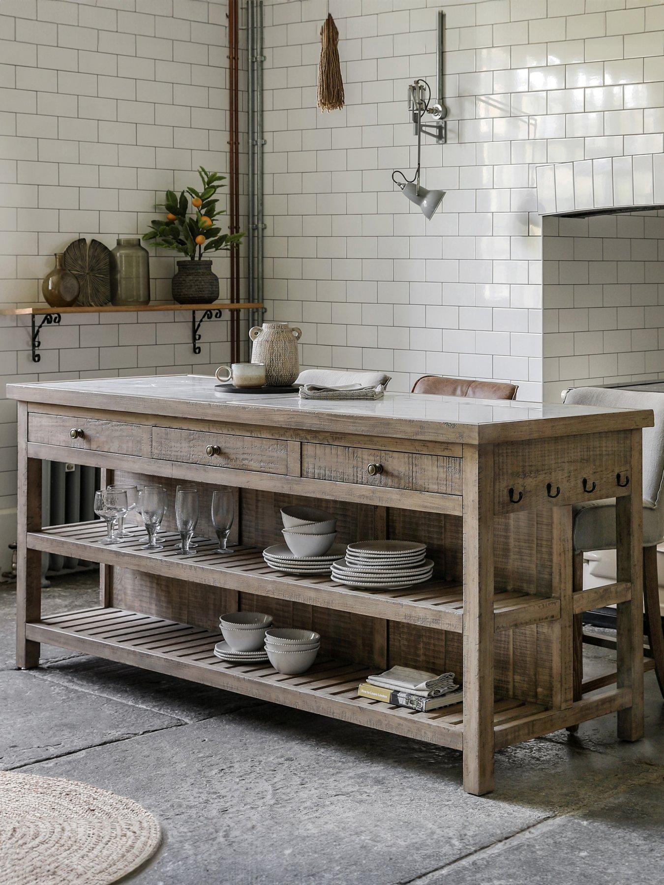 Gallery Direct Luan Kitchen Island