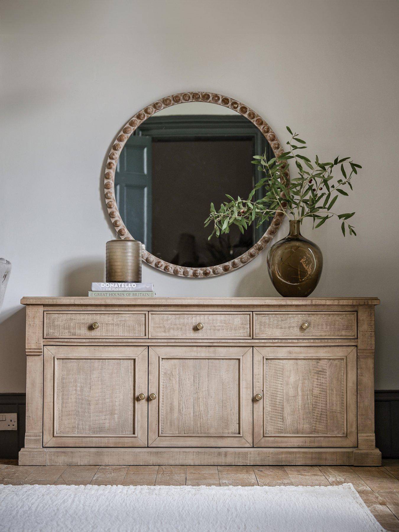 Image 1 of 7 of Gallery Direct Luan 3 Door 3 Drawer Sideboard