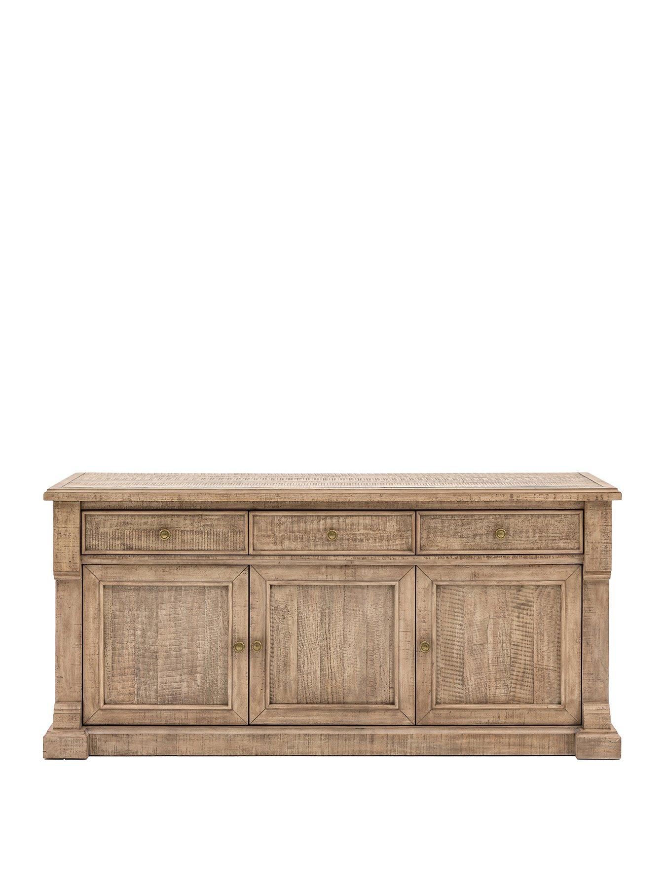 Image 2 of 7 of Gallery Direct Luan 3 Door 3 Drawer Sideboard