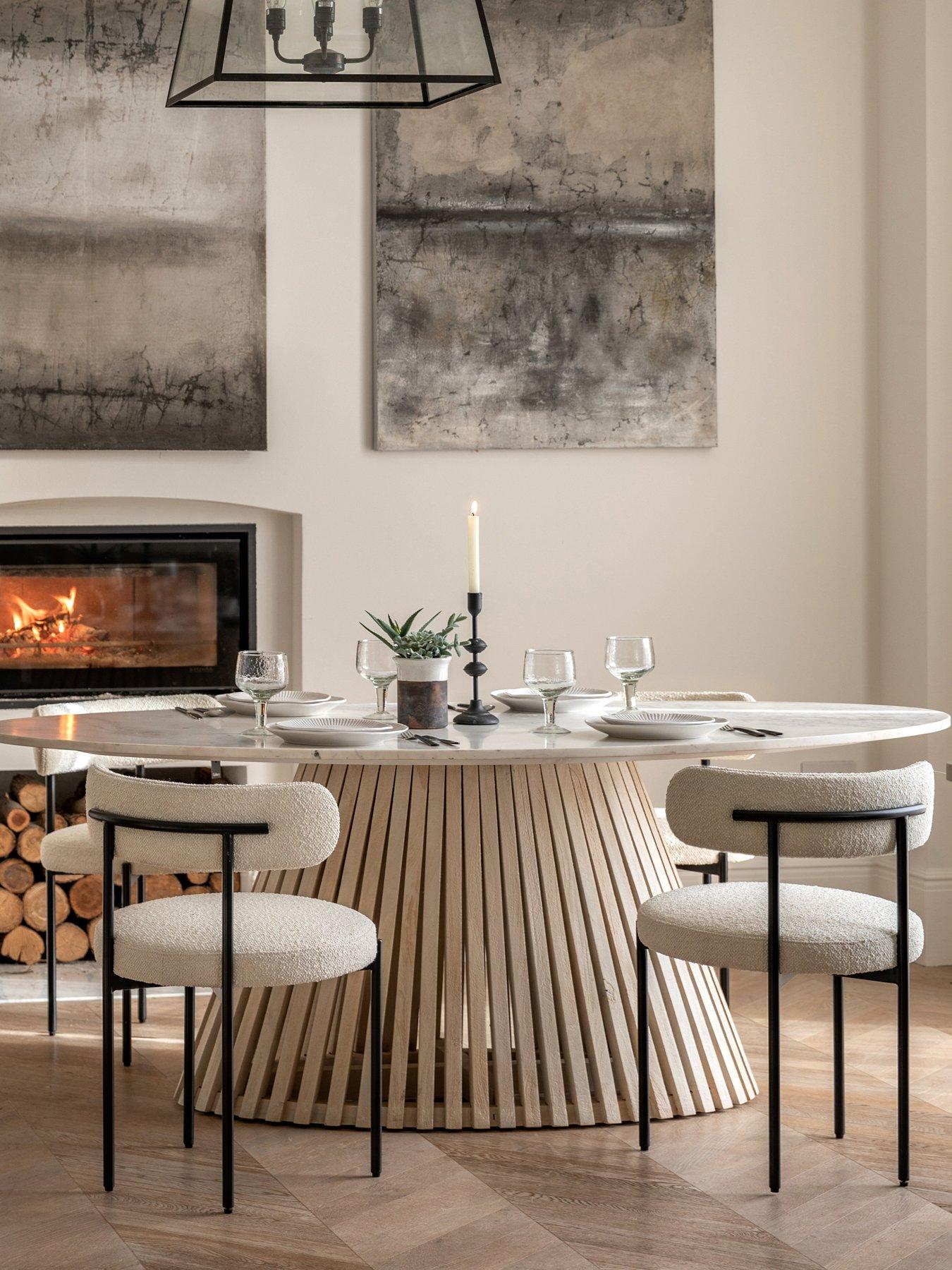 undefined Farah 200 cm Oval Dining Table