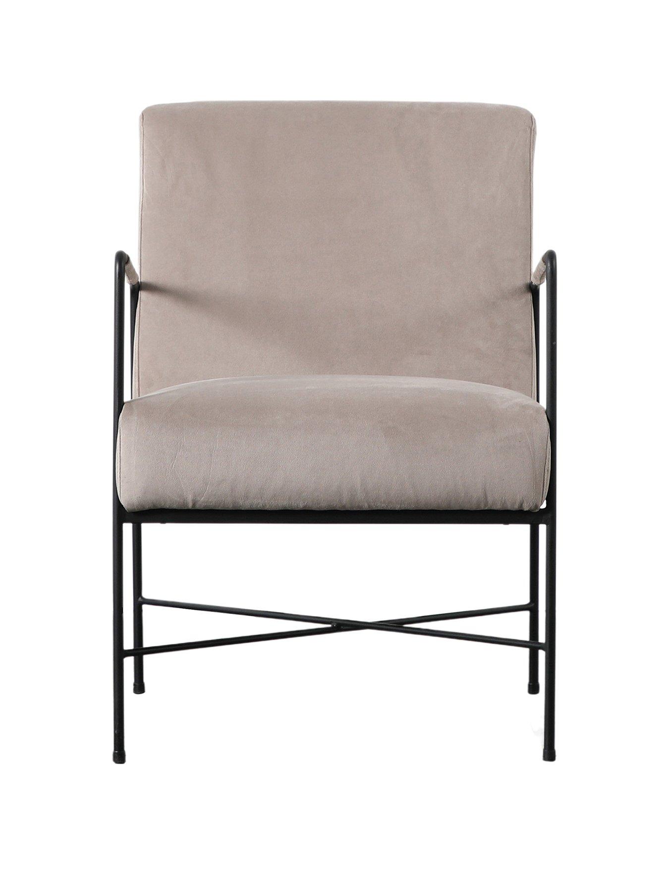  image of gallery-direct-lewes-chair-grey