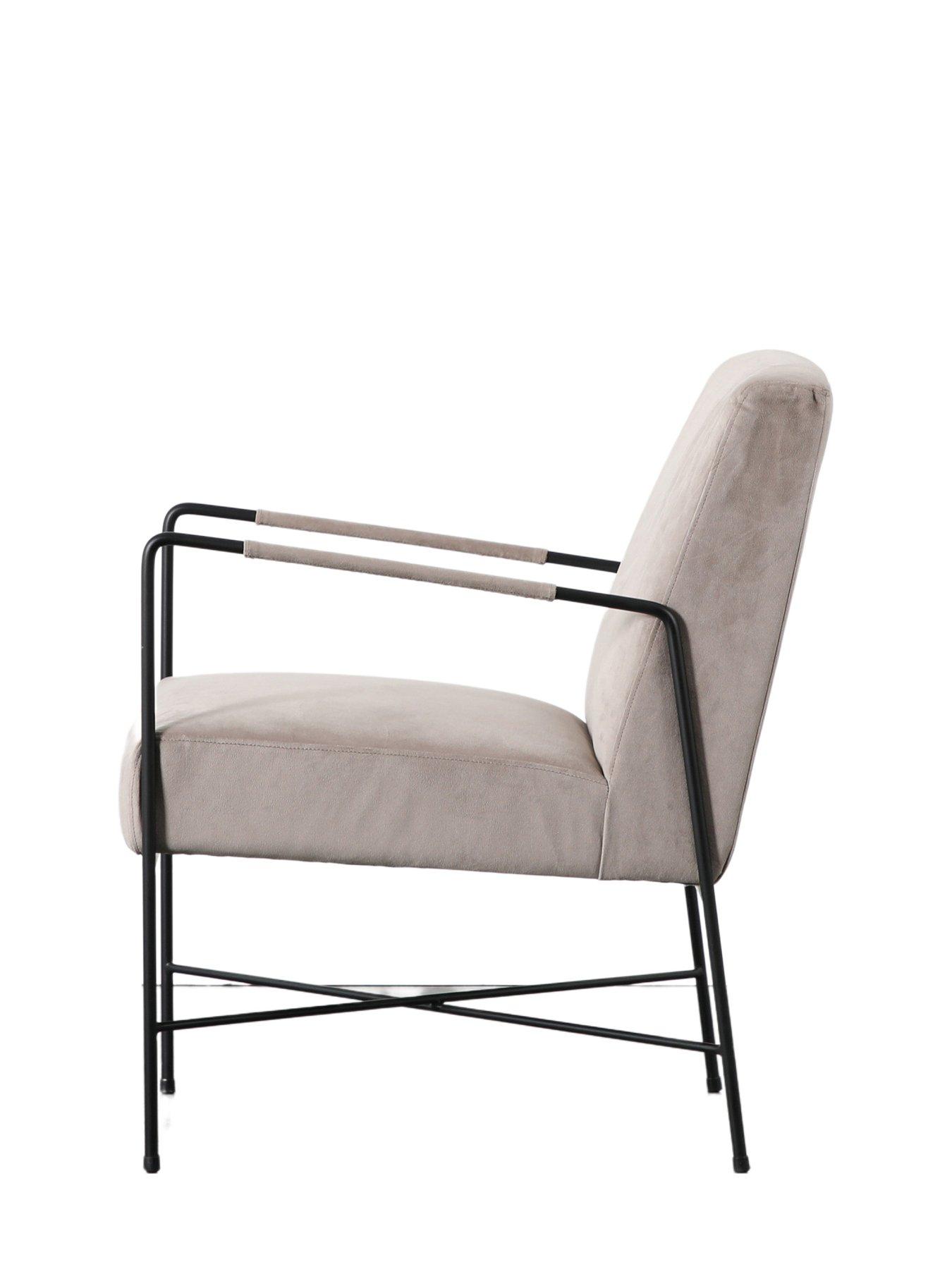  image of gallery-direct-lewes-chair-grey