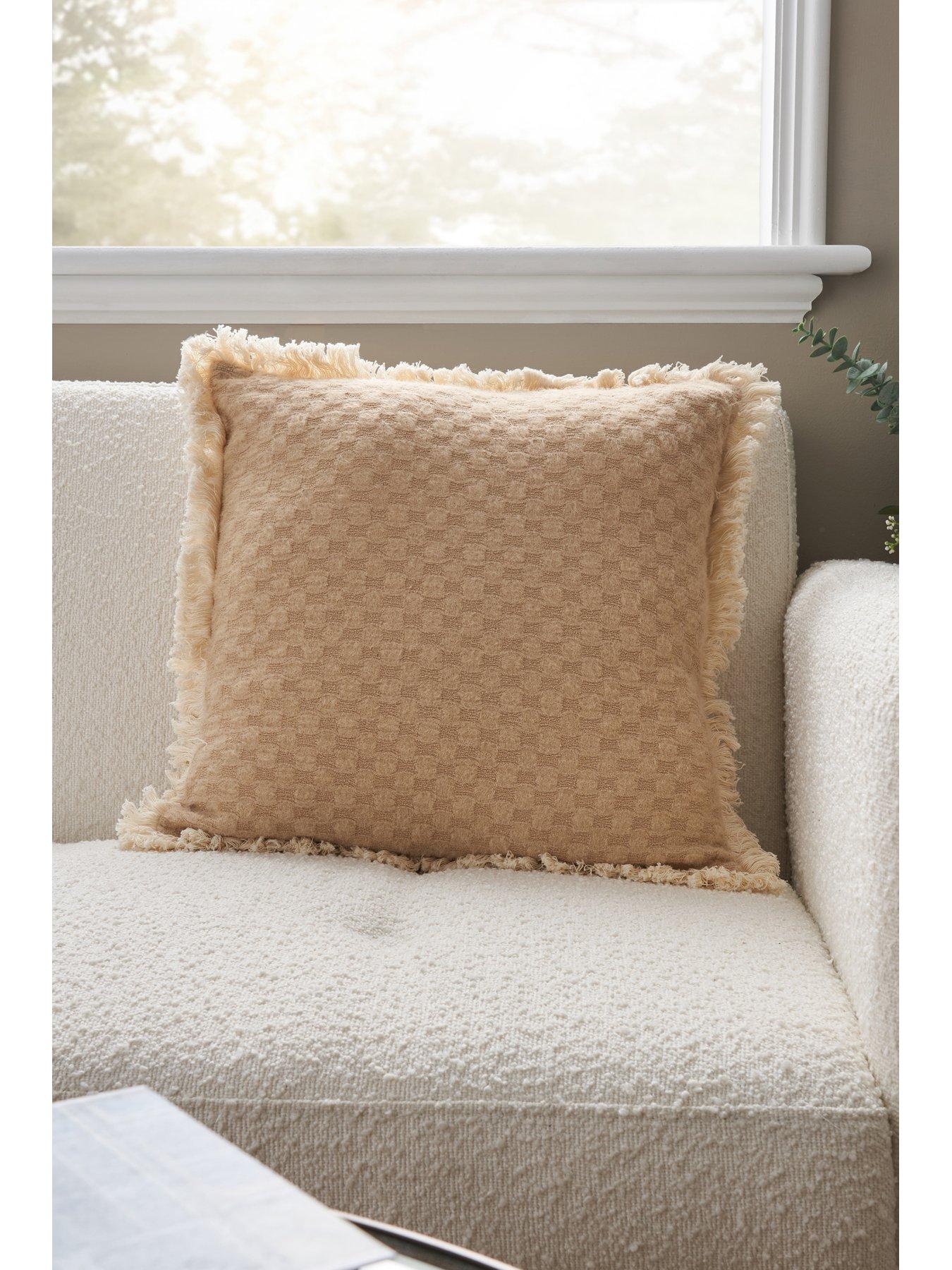 image of very-home-small-checkerboard-cushion