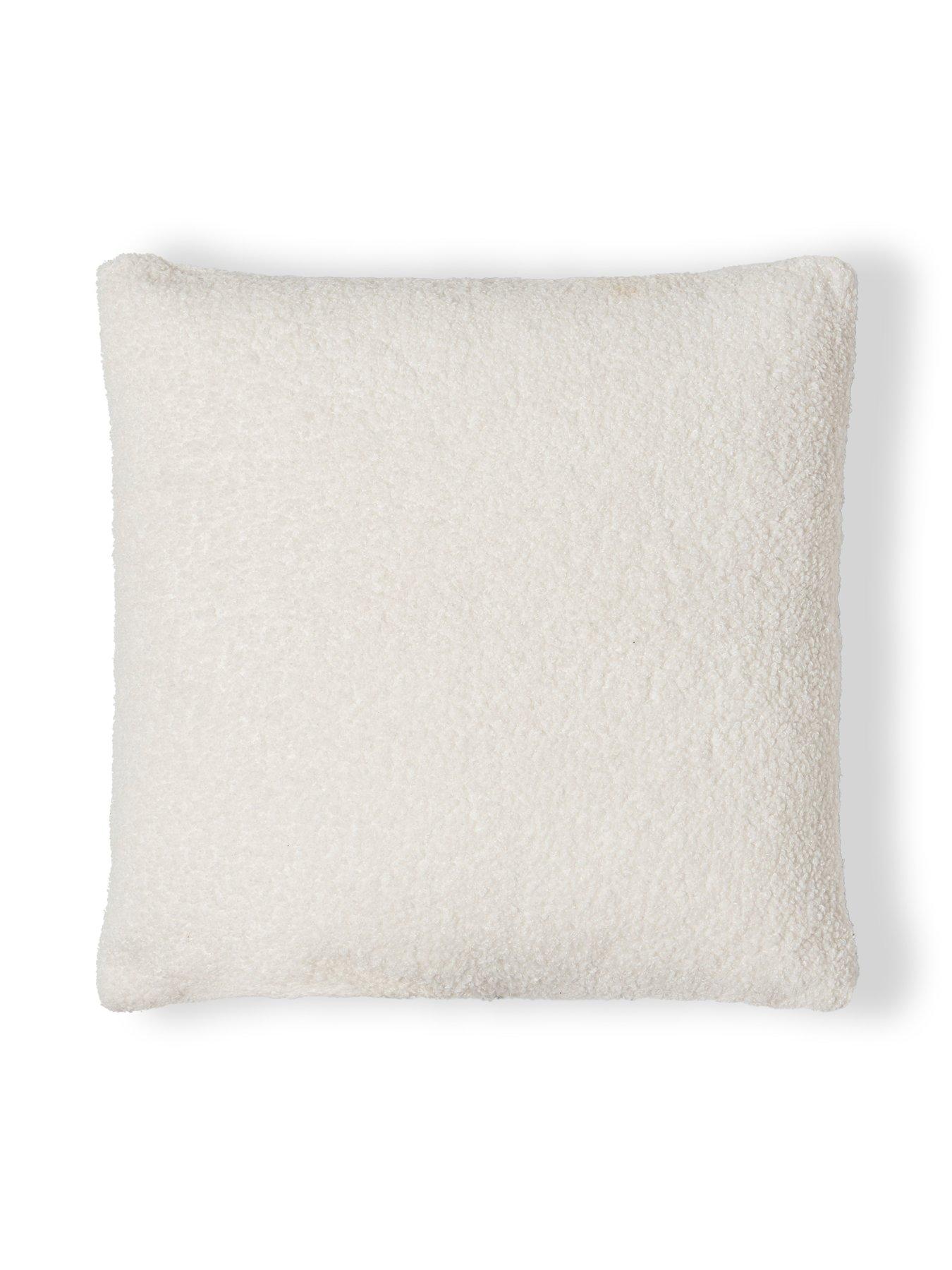  image of very-home-christmas-bow-tufted-cushion
