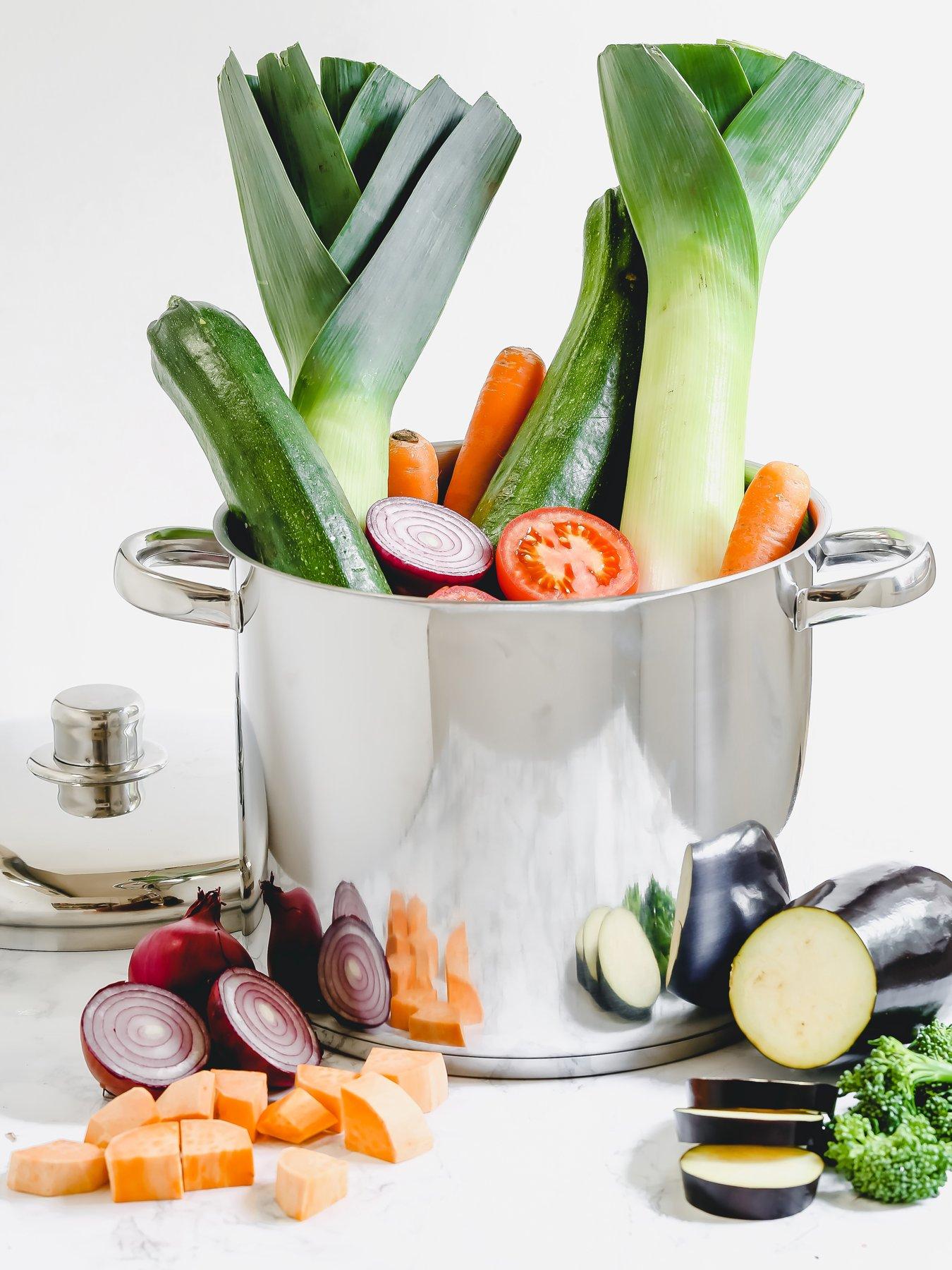 Image 1 of 6 of MasterClass Stainless Steel Stockpot 11L