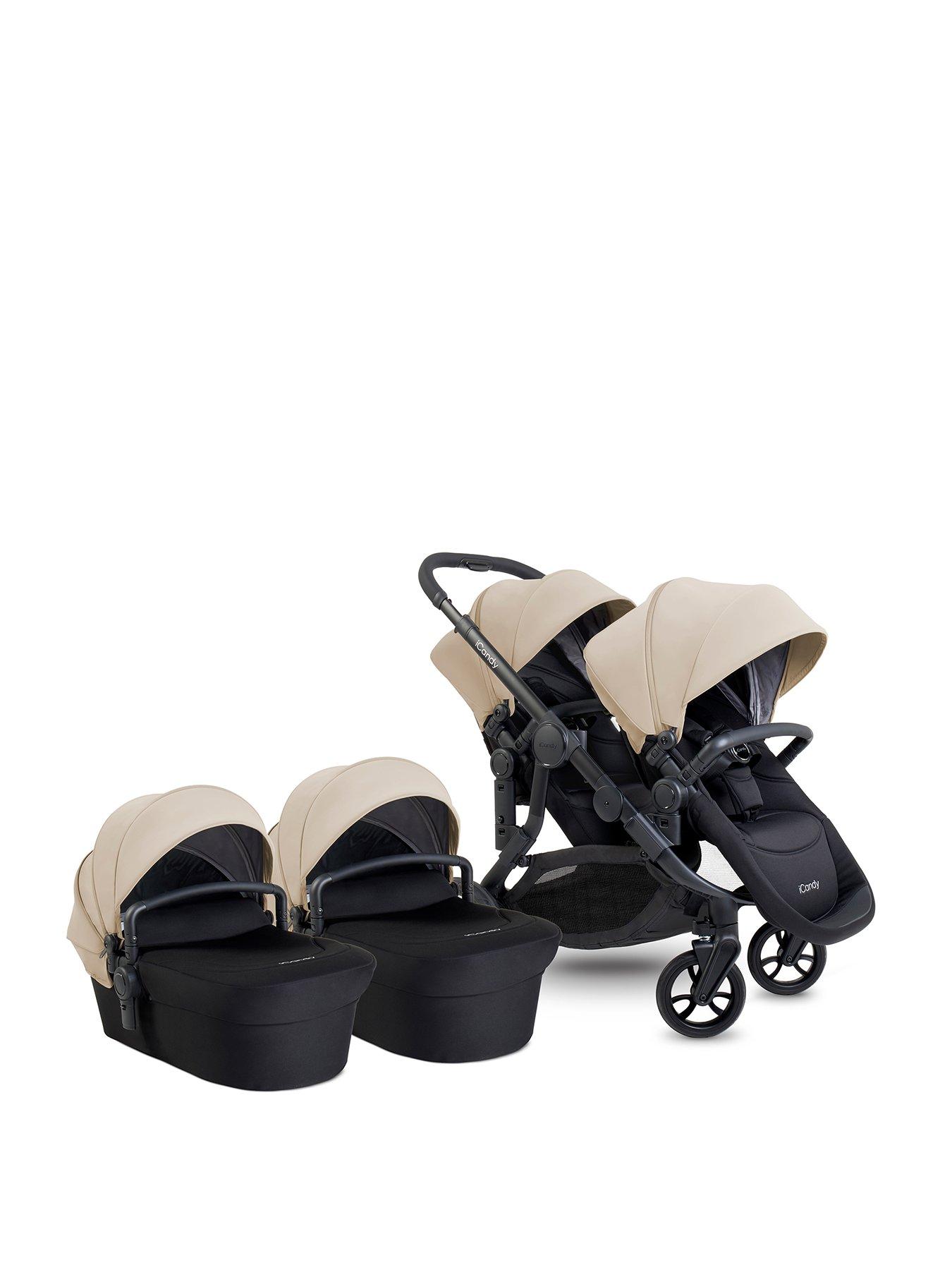 undefined Orange 4 Twin Complete - Latte/Black