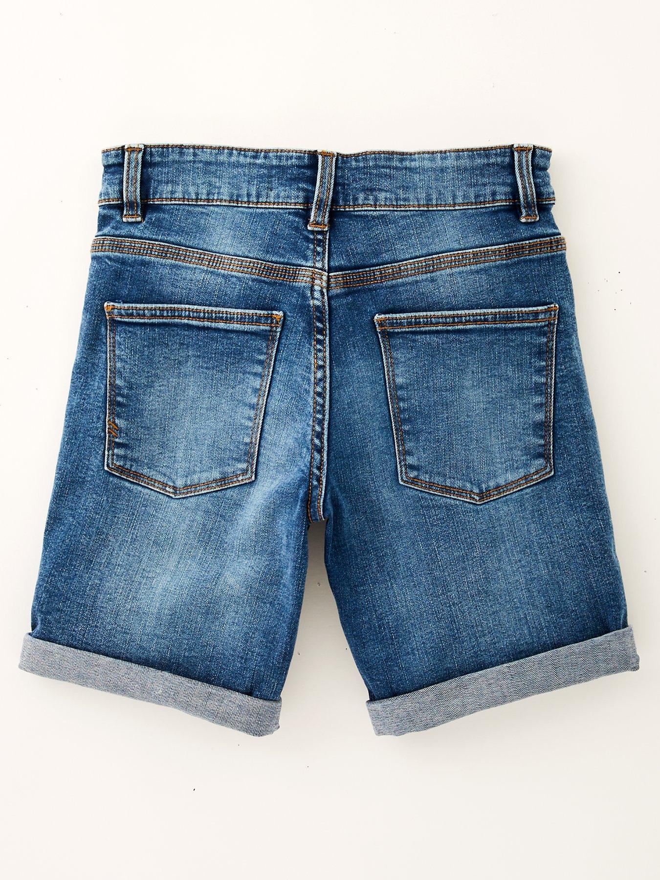 Image 2 of 4 of V by Very Boys Pull On Denim Shorts - Multi