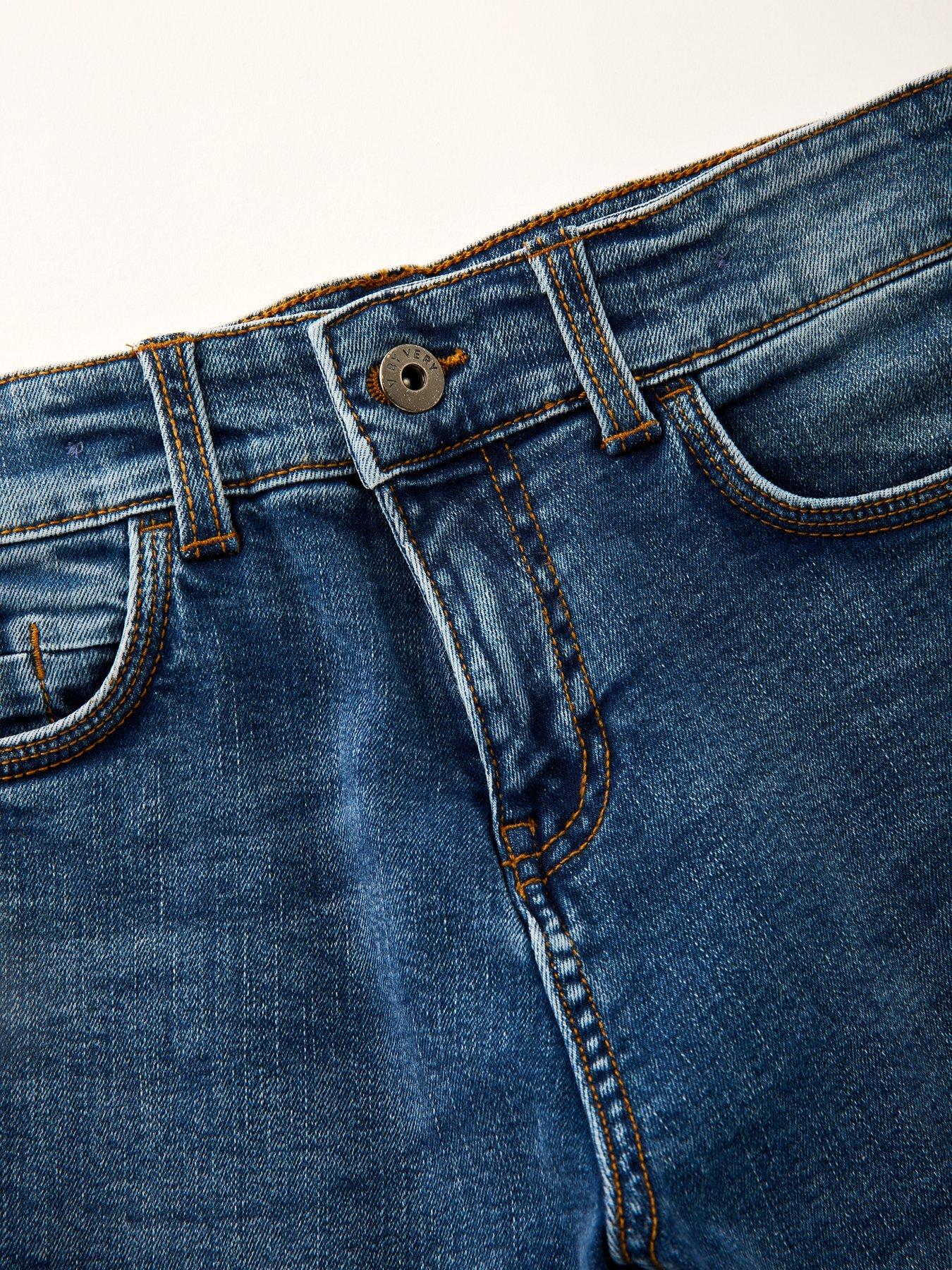 Image 4 of 4 of V by Very Boys Pull On Denim Shorts - Multi