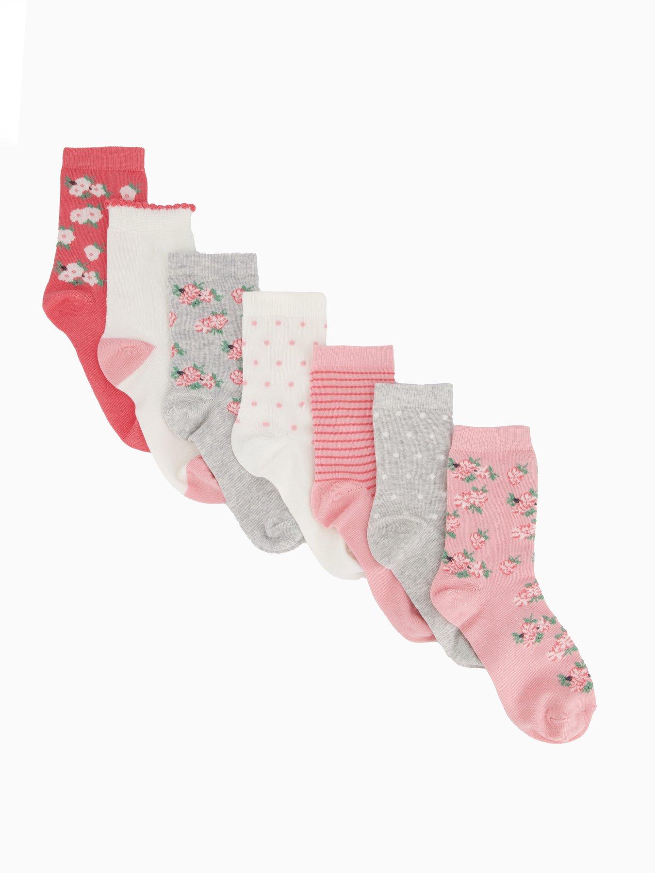 mini-v-by-very-girls-7-pack-summer-garden-socks-multi
