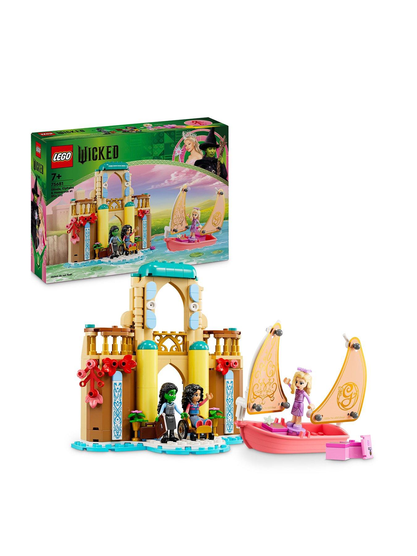 LEGO Wicked Glinda, Elphaba  &  Nessarose at Shiz University 75681
