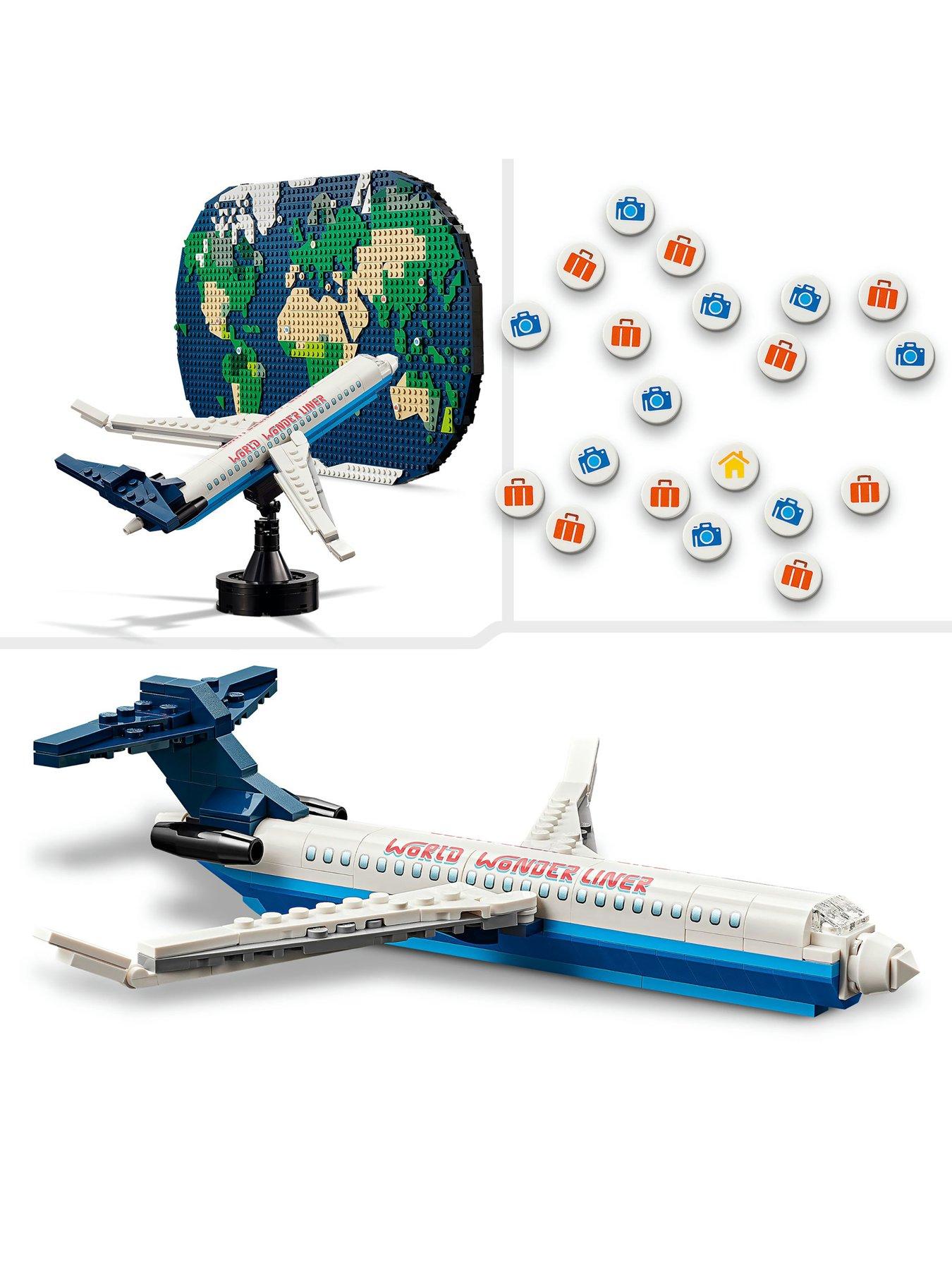  image of lego-family-travel-moments-world-map-toy-set-41838