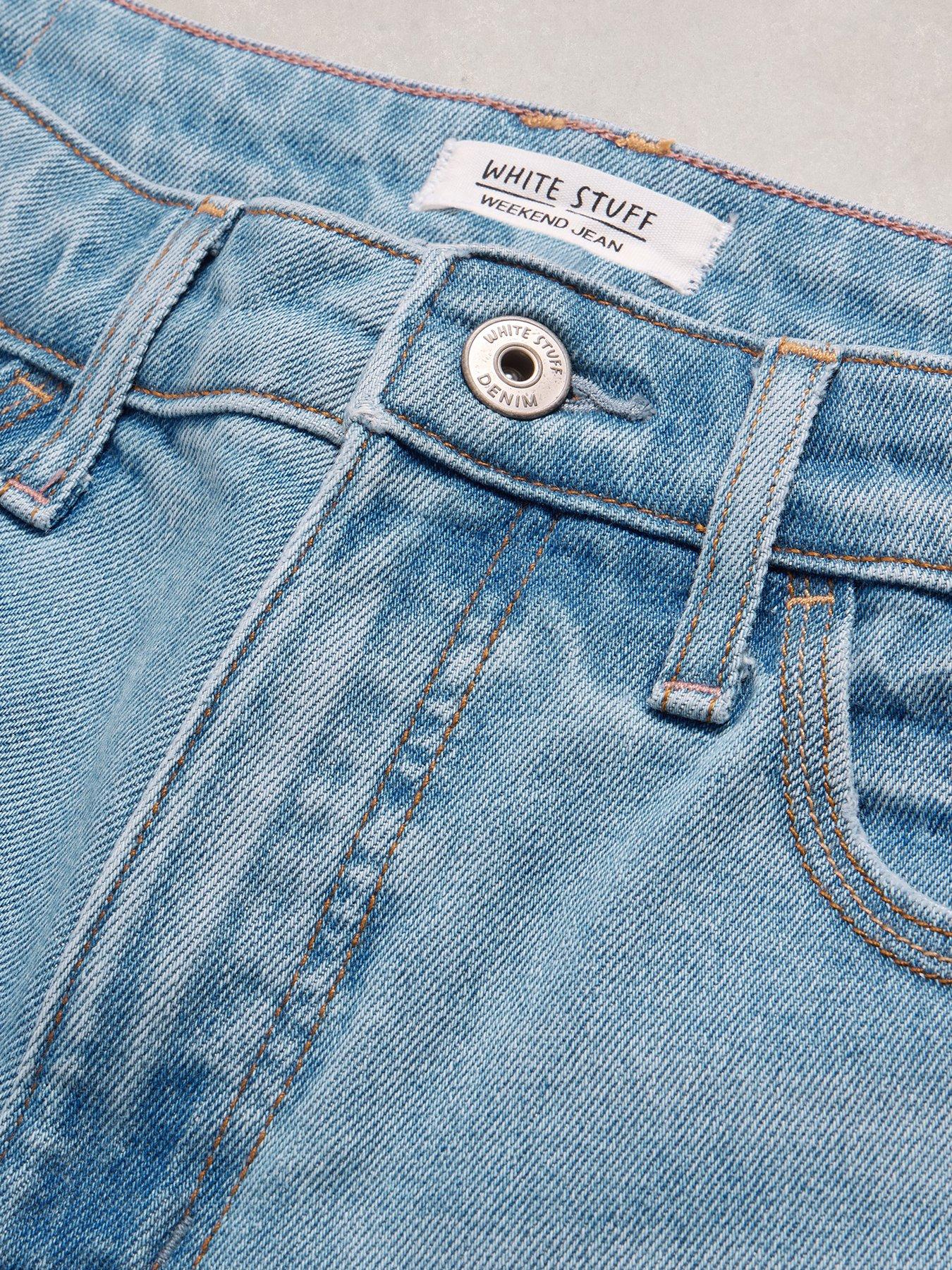 Image 6 of 6 of White Stuff Freya Weekend Jean - Blue