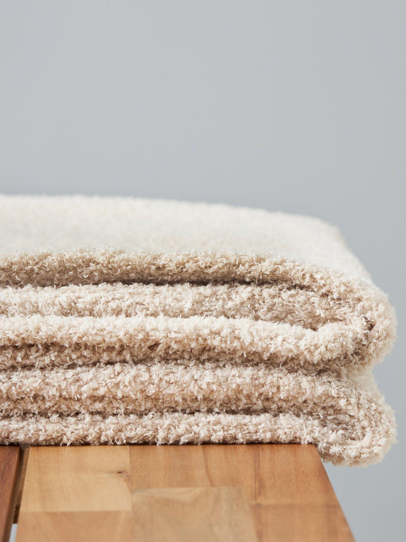  image of very-home-teddy-soft-throw
