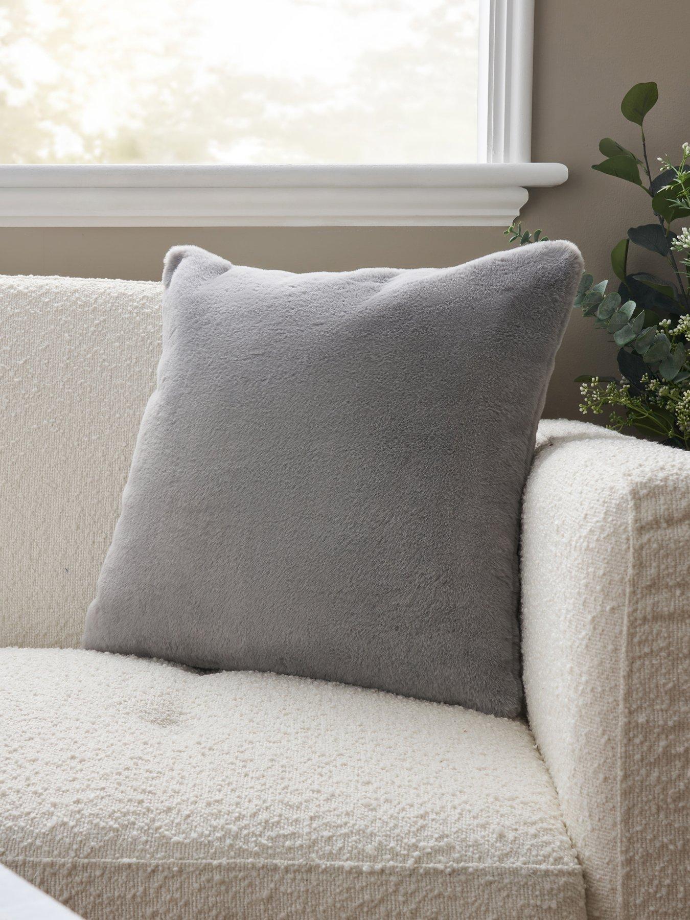 Very Home Faux Fur Cushion 45 X 45cm