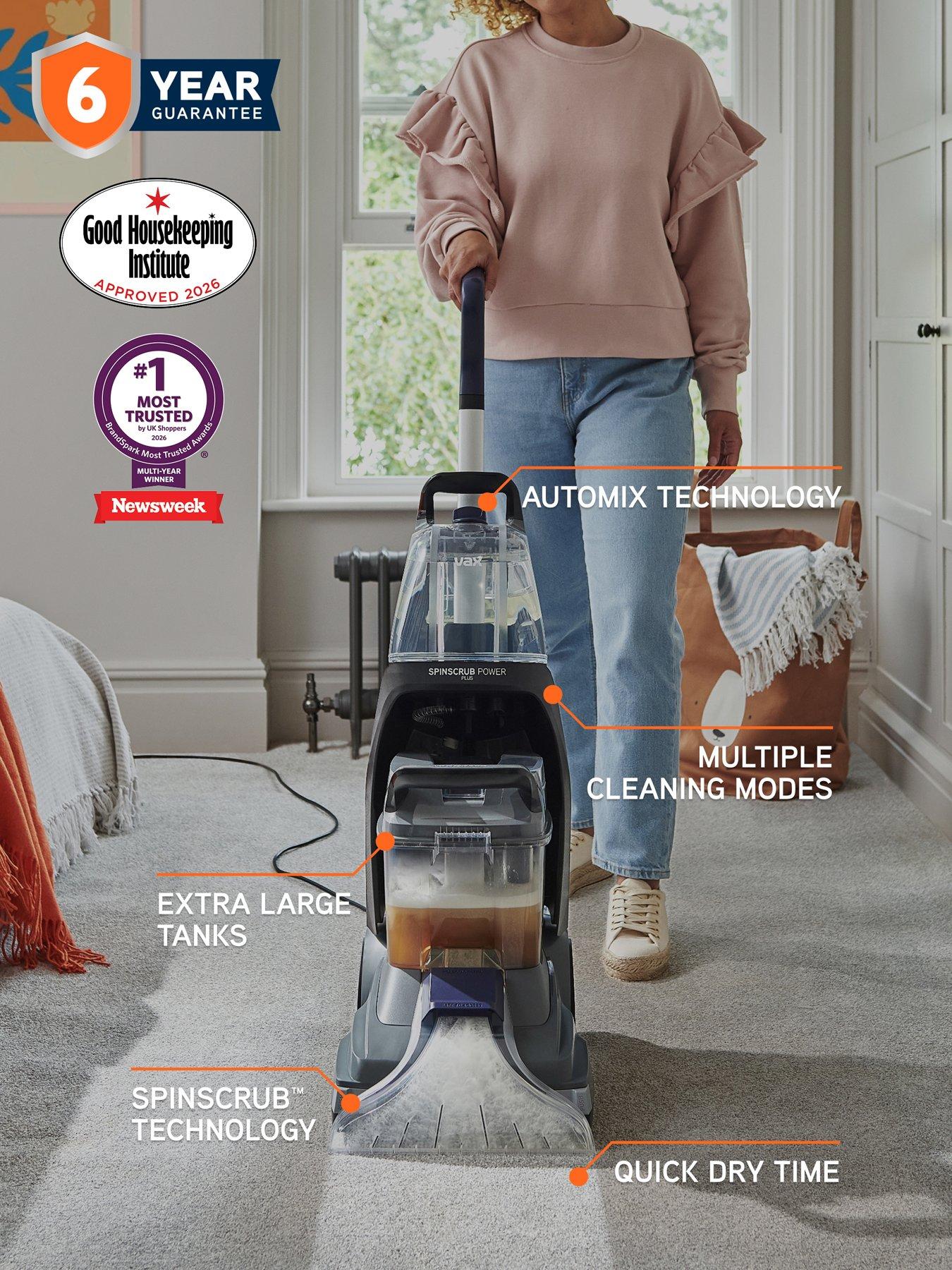 Image 2 of 7 of Vax SpinScrub Power Plus Carpet Cleaner