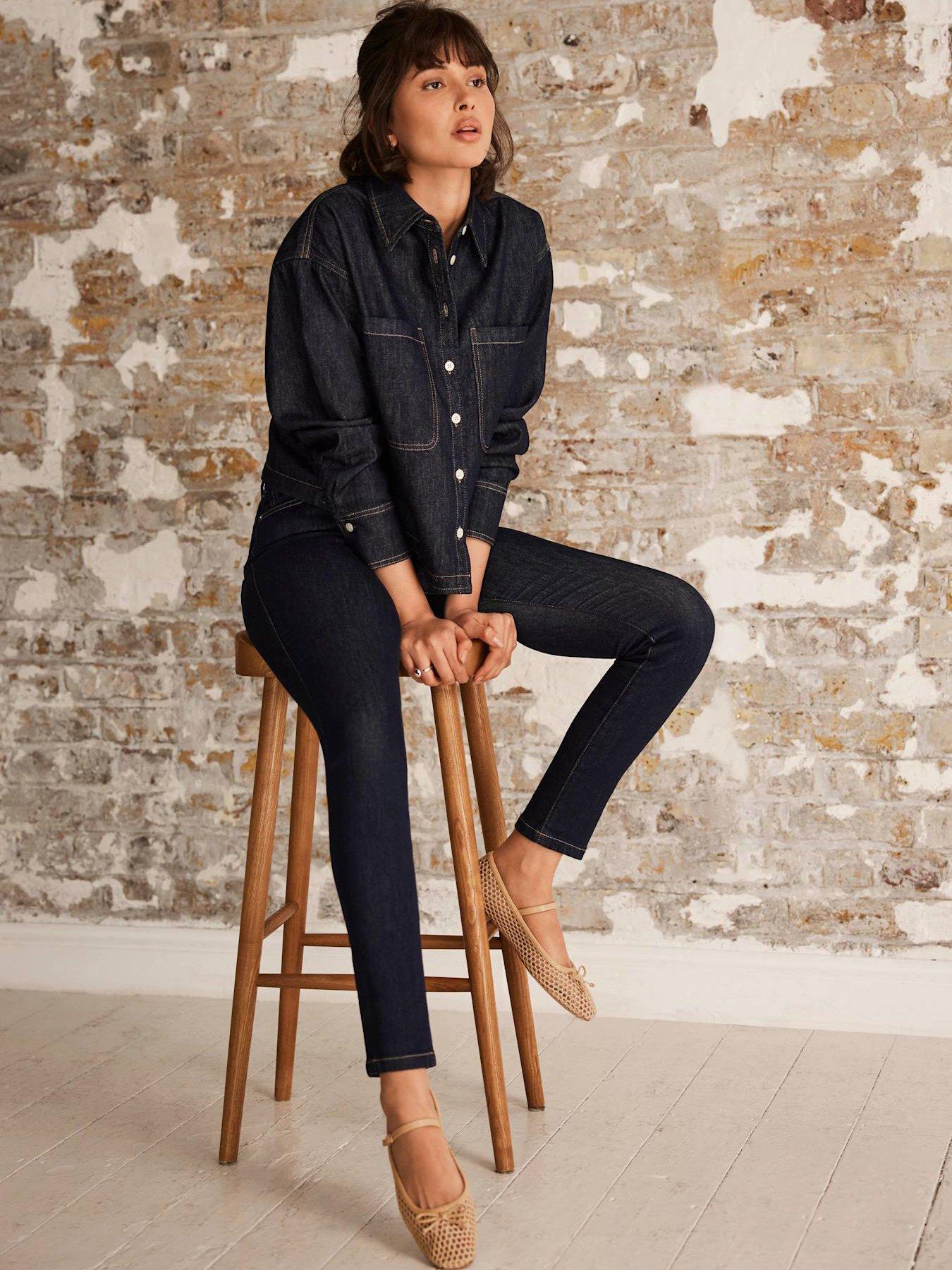  image of mint-velvet-dark-indigo-skinny-jean