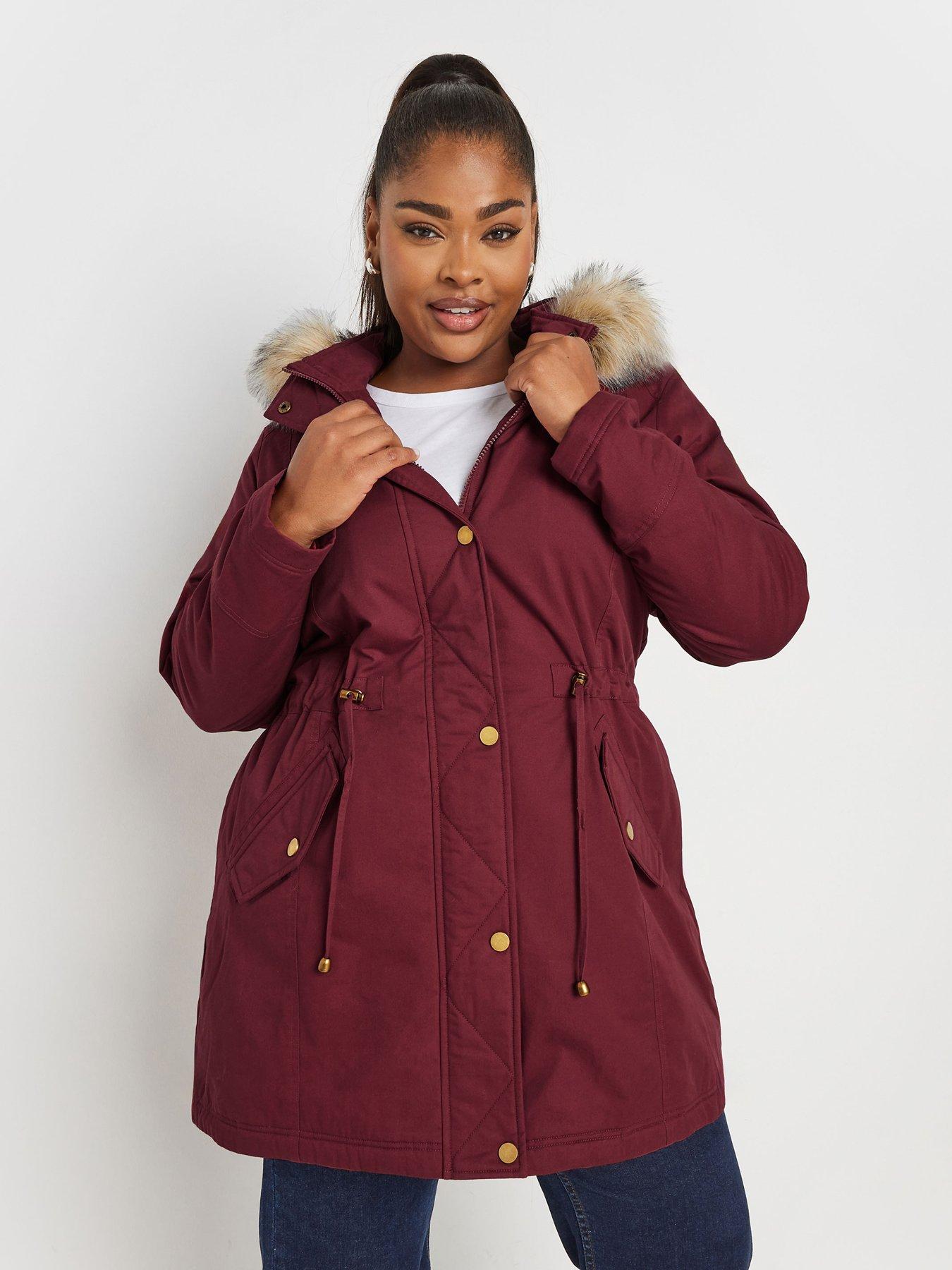 Purple Coats jackets Women www.littlewoods