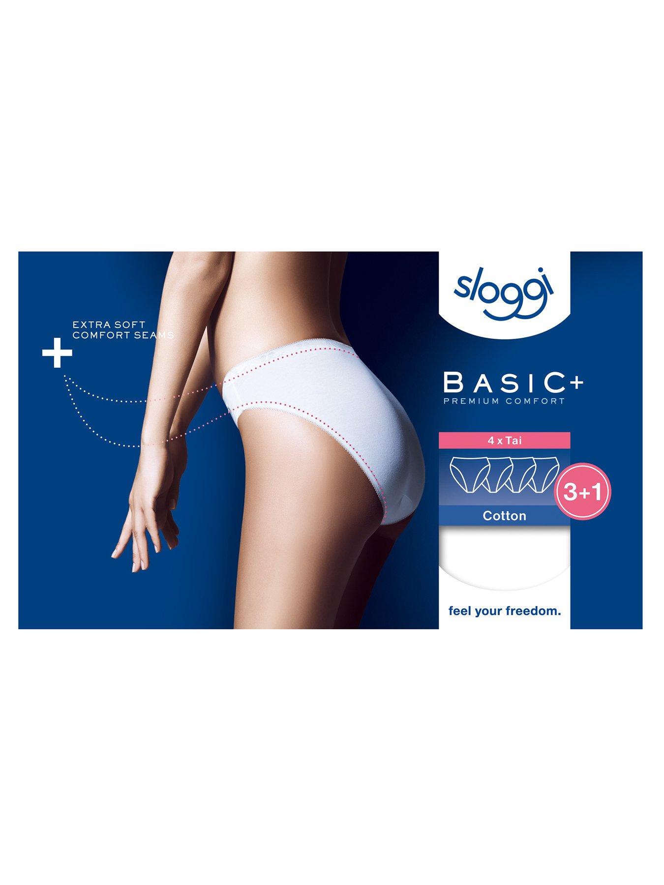  image of sloggi-basic-tai-4p-white
