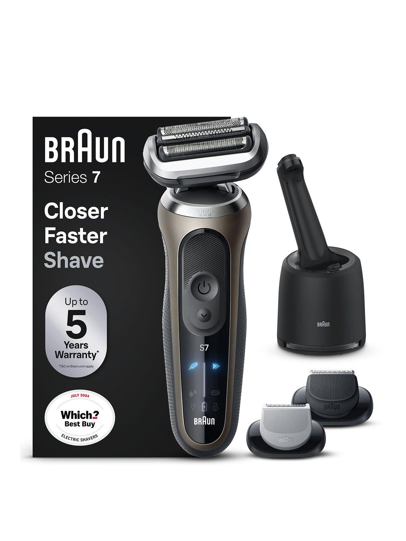  image of braun-electric-shaver-series-7-with-smartcare-center-easyclick-attachments-72-c7650cc