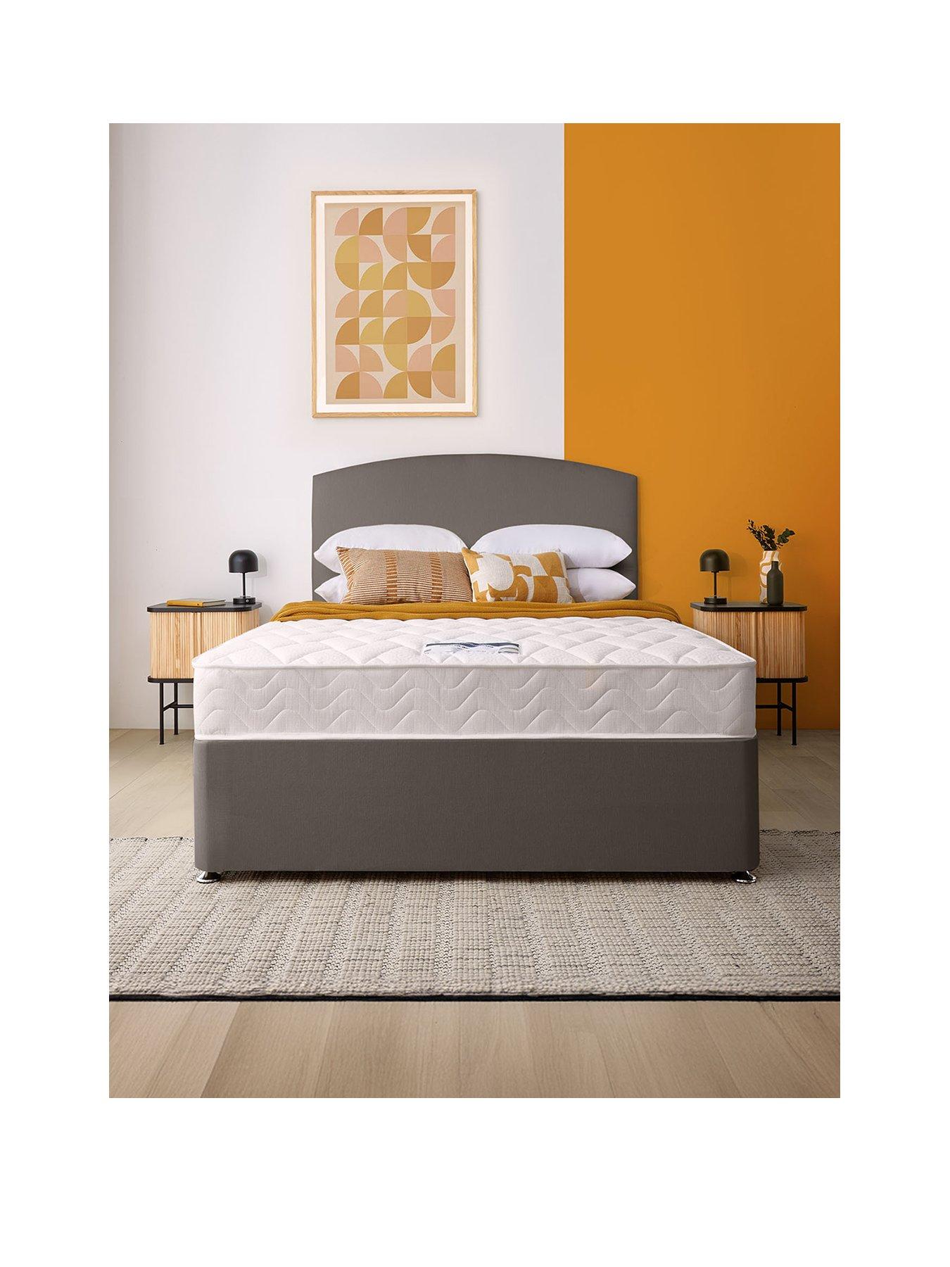  image of silentnight-celine-double-divan-with-headboard