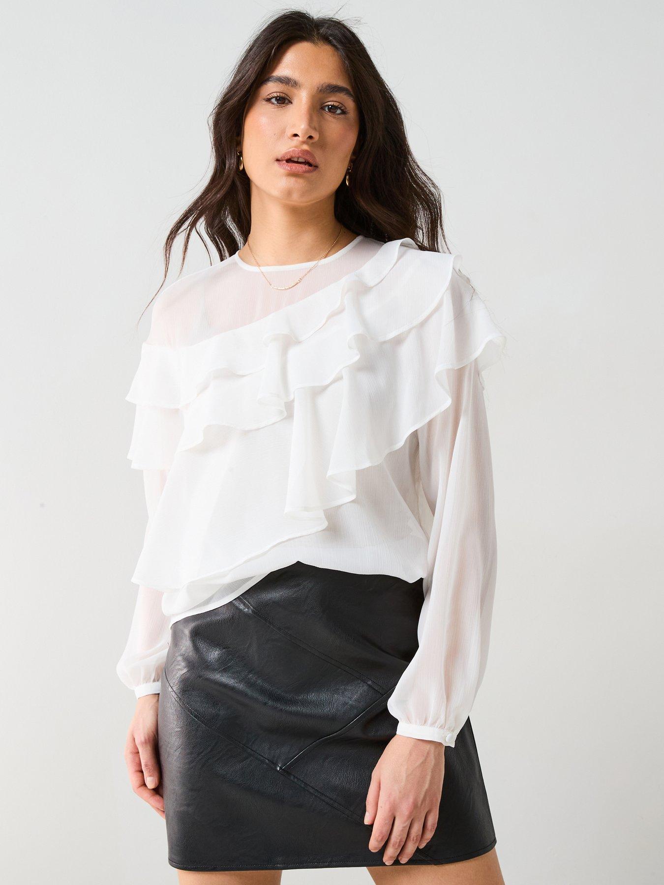 v-by-very-ruffle-shell-blouse-white