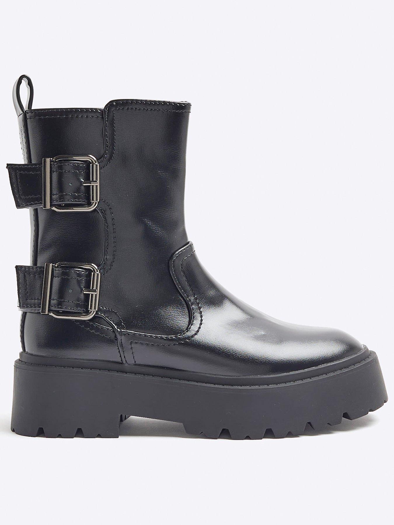 undefined Chunky Block Boot - Black