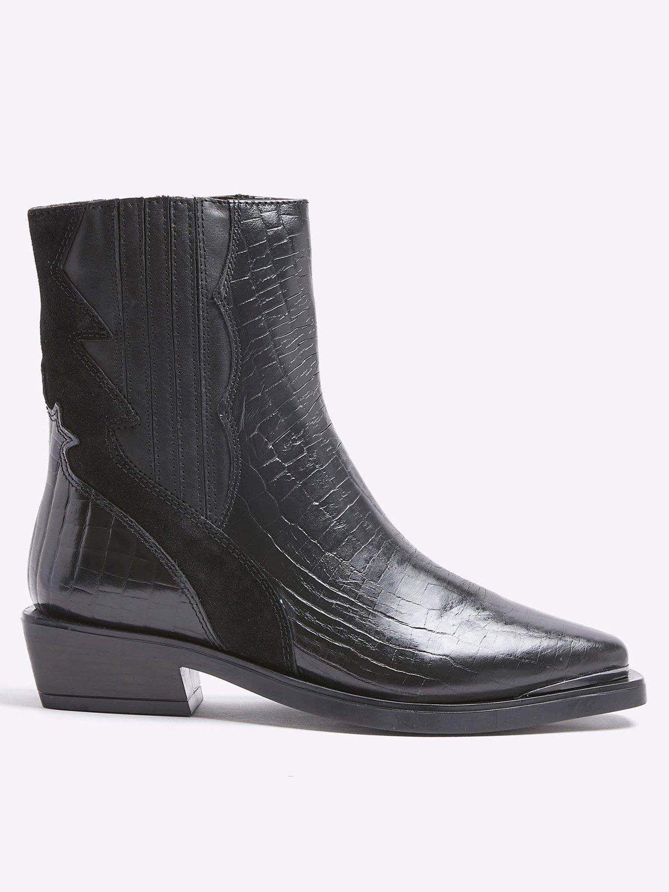 undefined Western Chelsea Boot - Black