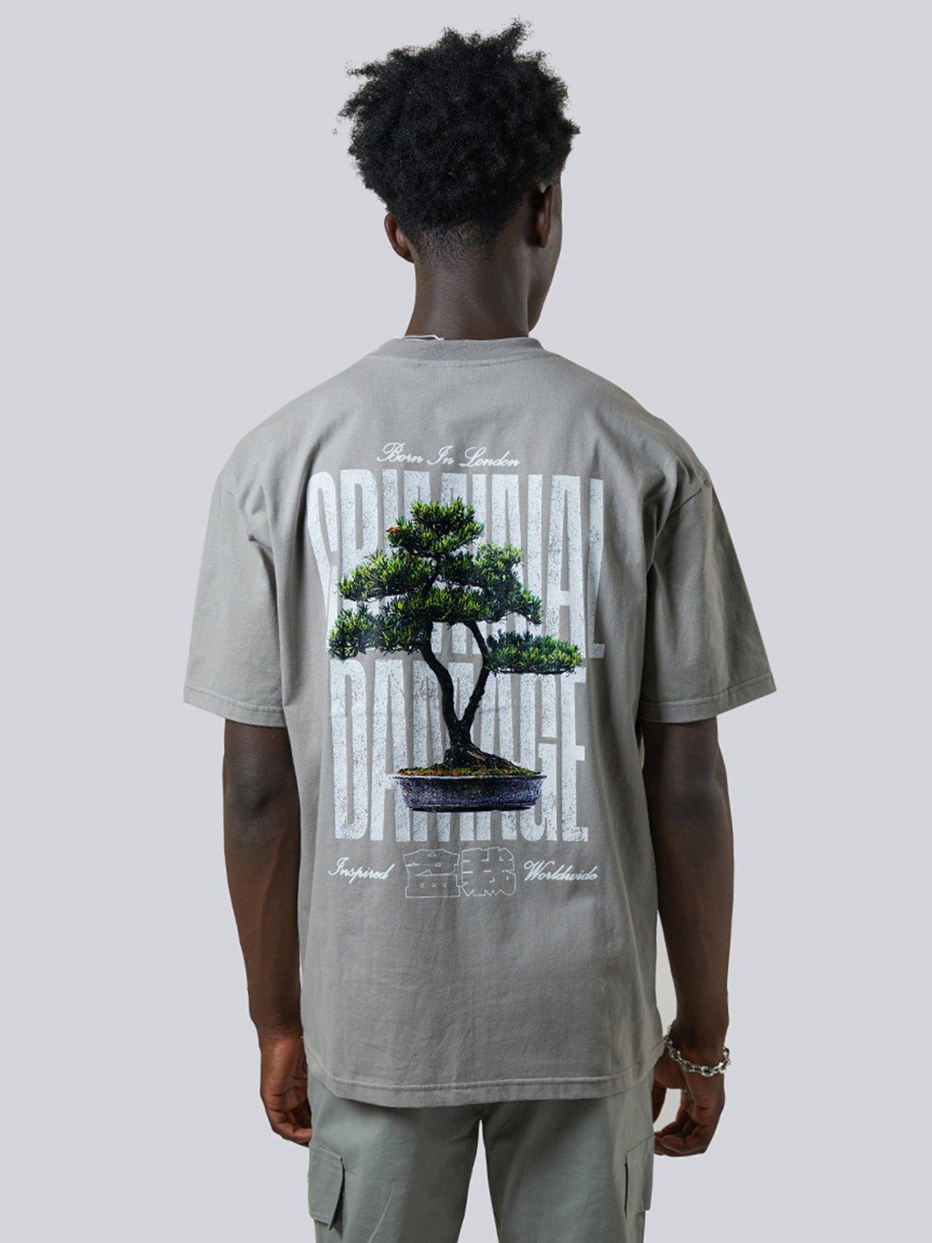criminal-damage-bonsai-t-shirt-charcoal