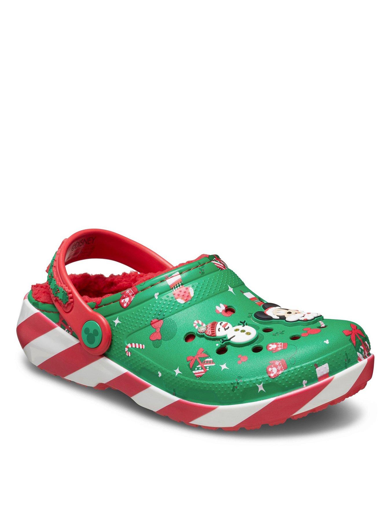 Image 2 of 7 of Crocs CrocsKids Disney Christmas Lined Clog - Multi