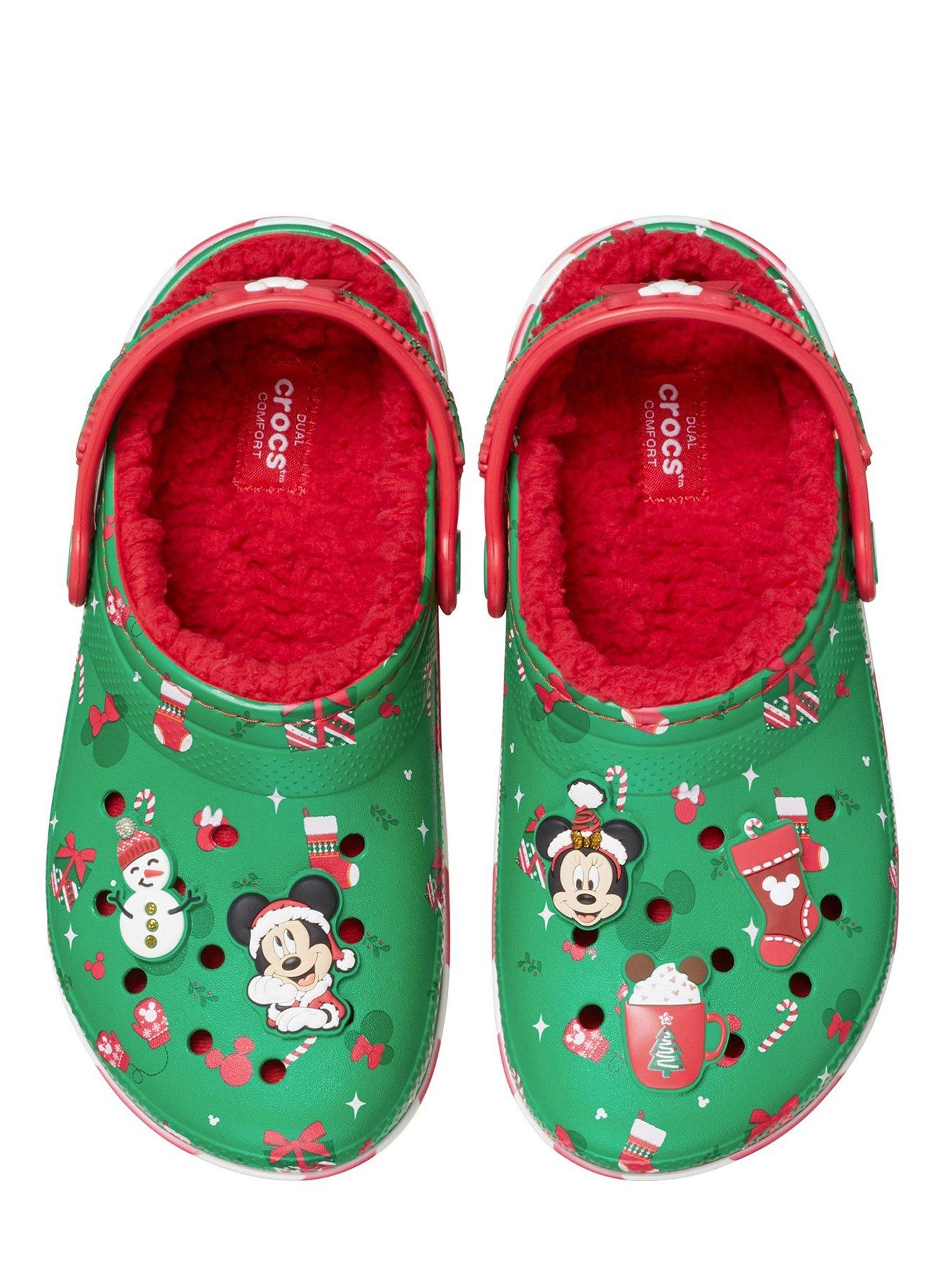 Image 4 of 7 of Crocs CrocsKids Disney Christmas Lined Clog - Multi
