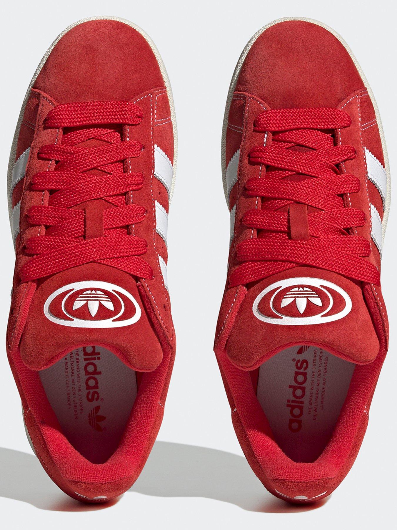  image of adidas-originals-unisex-campus-00s-trainers--red
