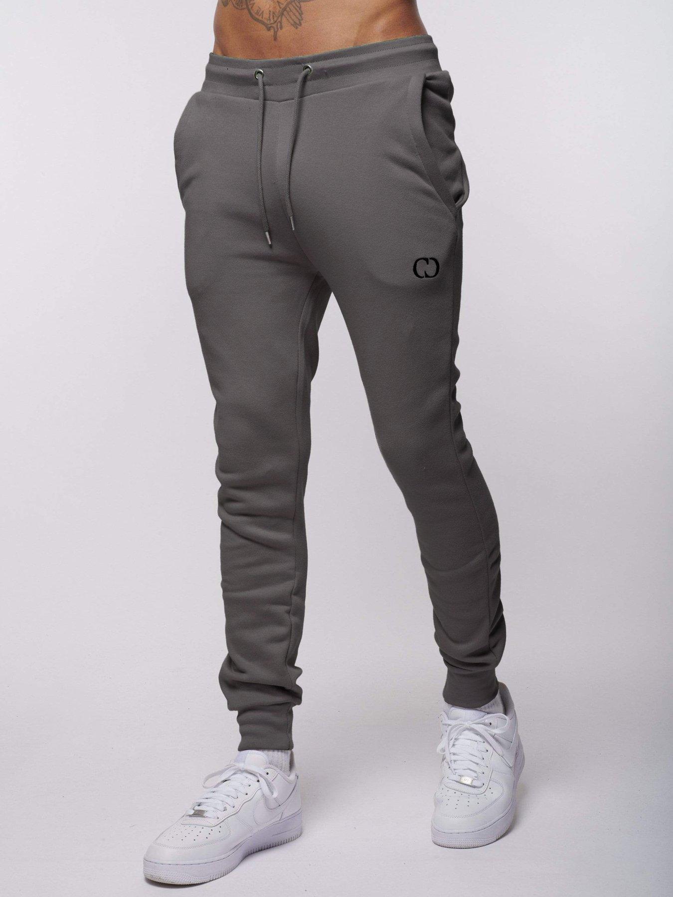 undefined Logo Joggers - Charcoal