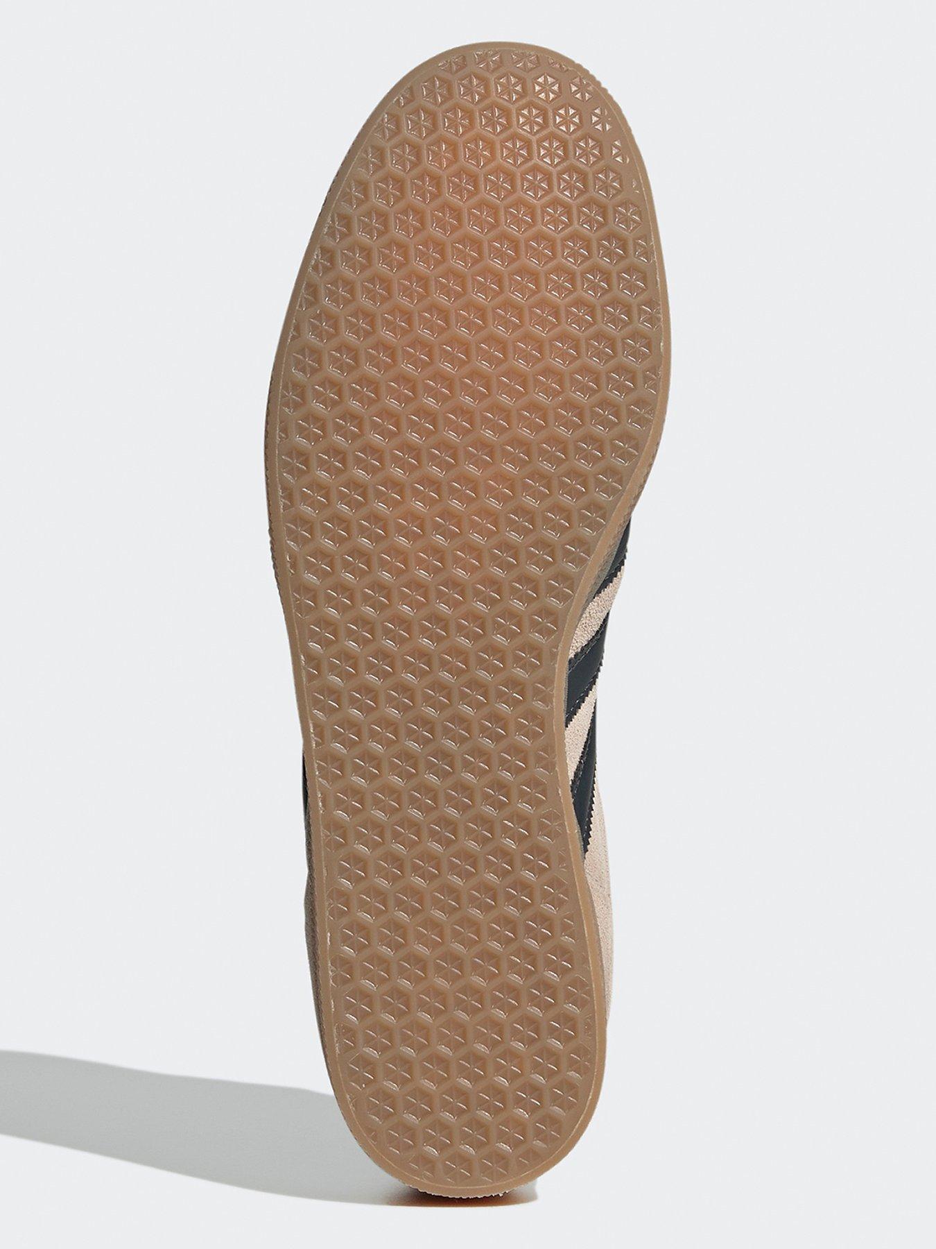  image of adidas-originals-unisex-gazelle-trainers-blackbrown
