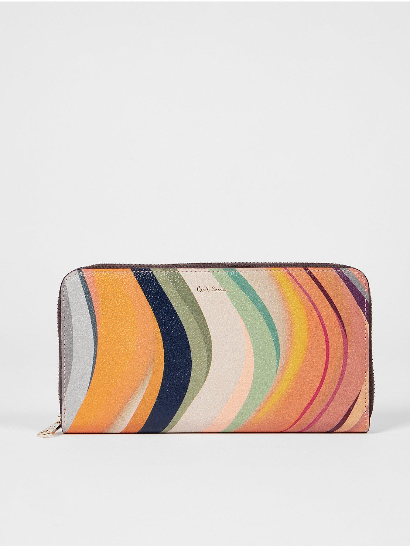 PS PAUL SMITH Swirl Large Zip Around Purse - Multi