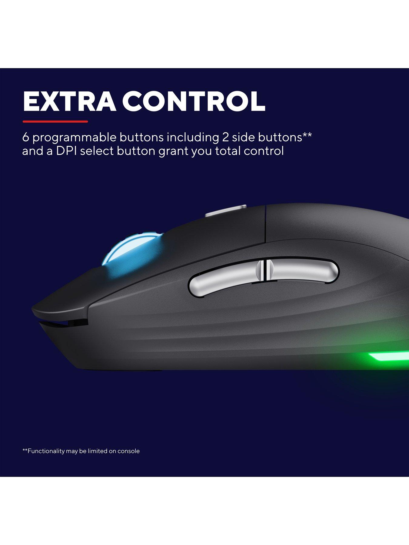  image of trust-gxt926-redex-ii-wireless-rgb-black-gaming-mouse-for-pc-laptop-ps5-ps4-xbox-series-sx