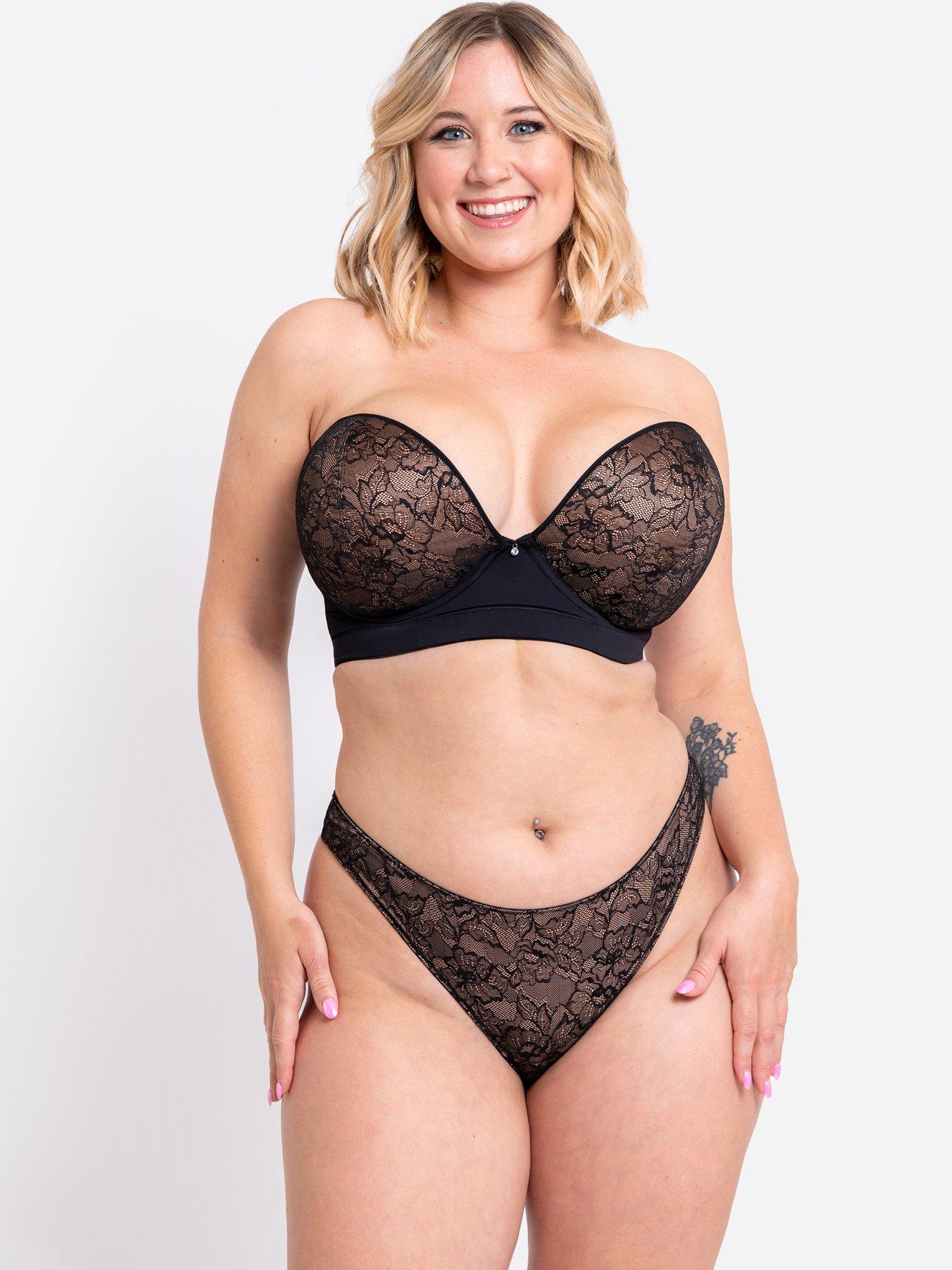 undefined Hey Girls Thong - Black/latte