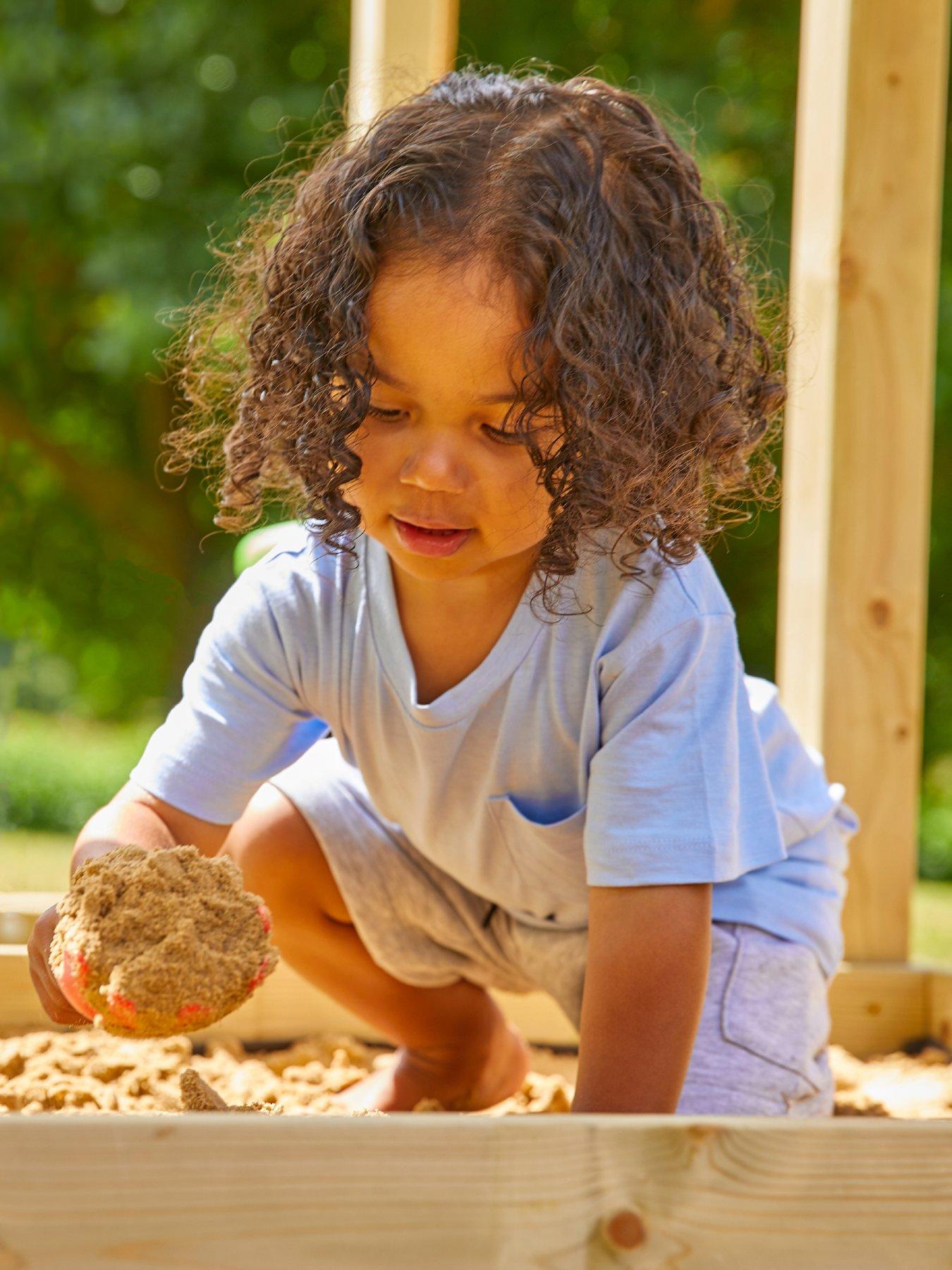 Image 5 of 8 of TP Skywood Wooden Climbing Frame including Two Towers, Zipline &amp; Slide