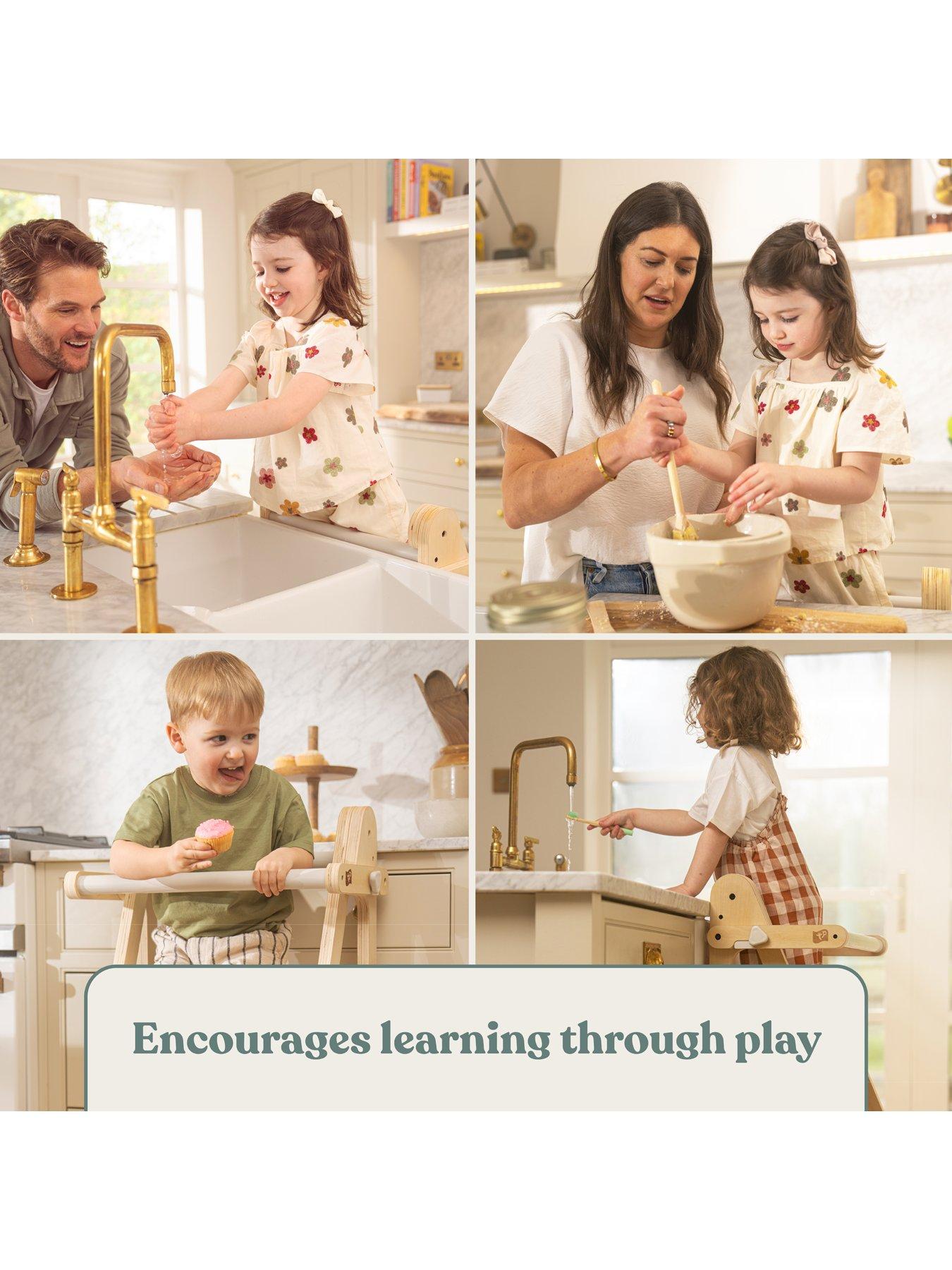  image of active-tots-wooden-indoor-foldingnbsphelper-tower