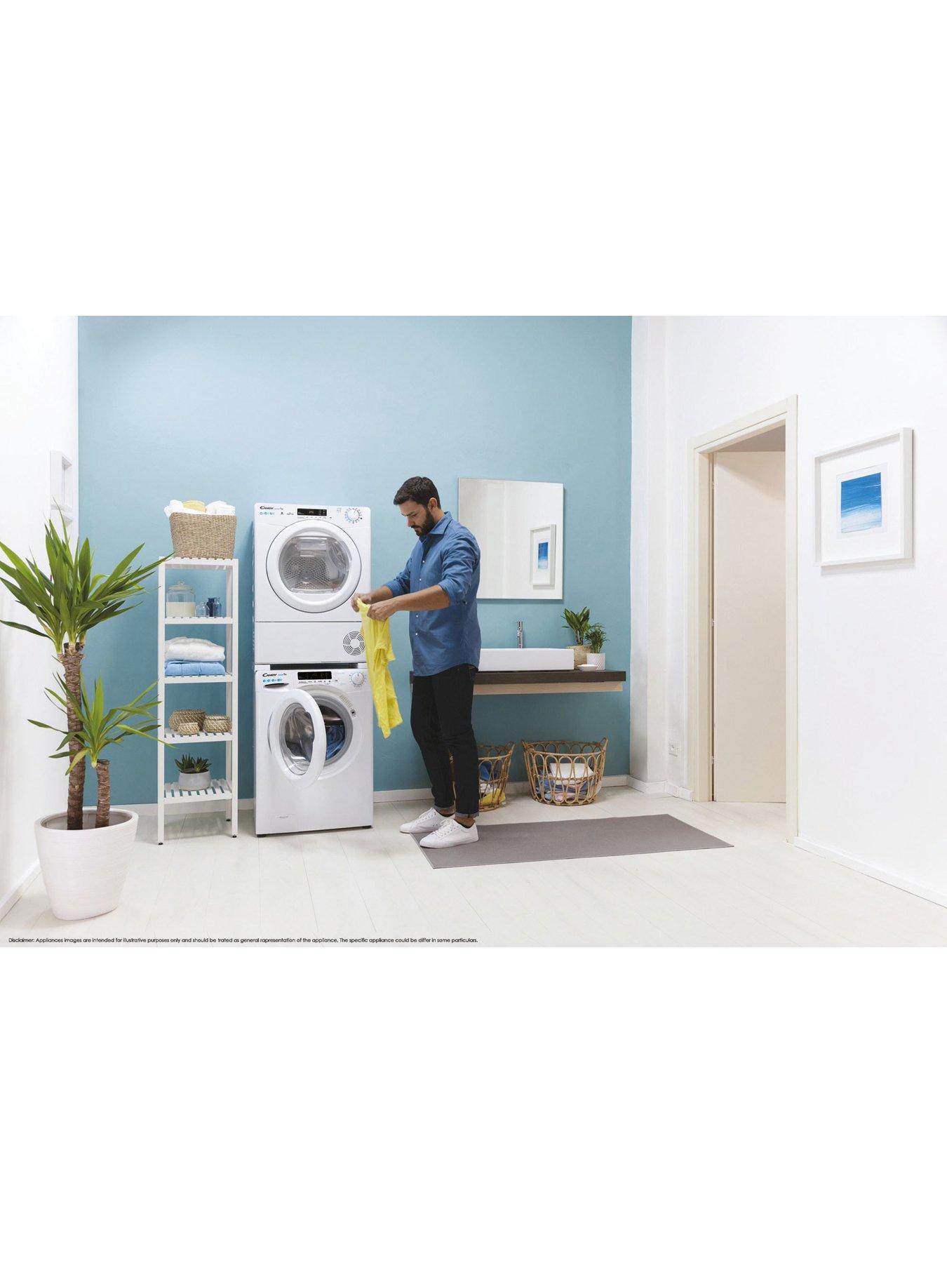 Image 6 of 7 of Candy Smart Pro CSOE C8DG-80 8kg Condenser Tumble Dryer, B Rated, Wifi -&nbsp;White