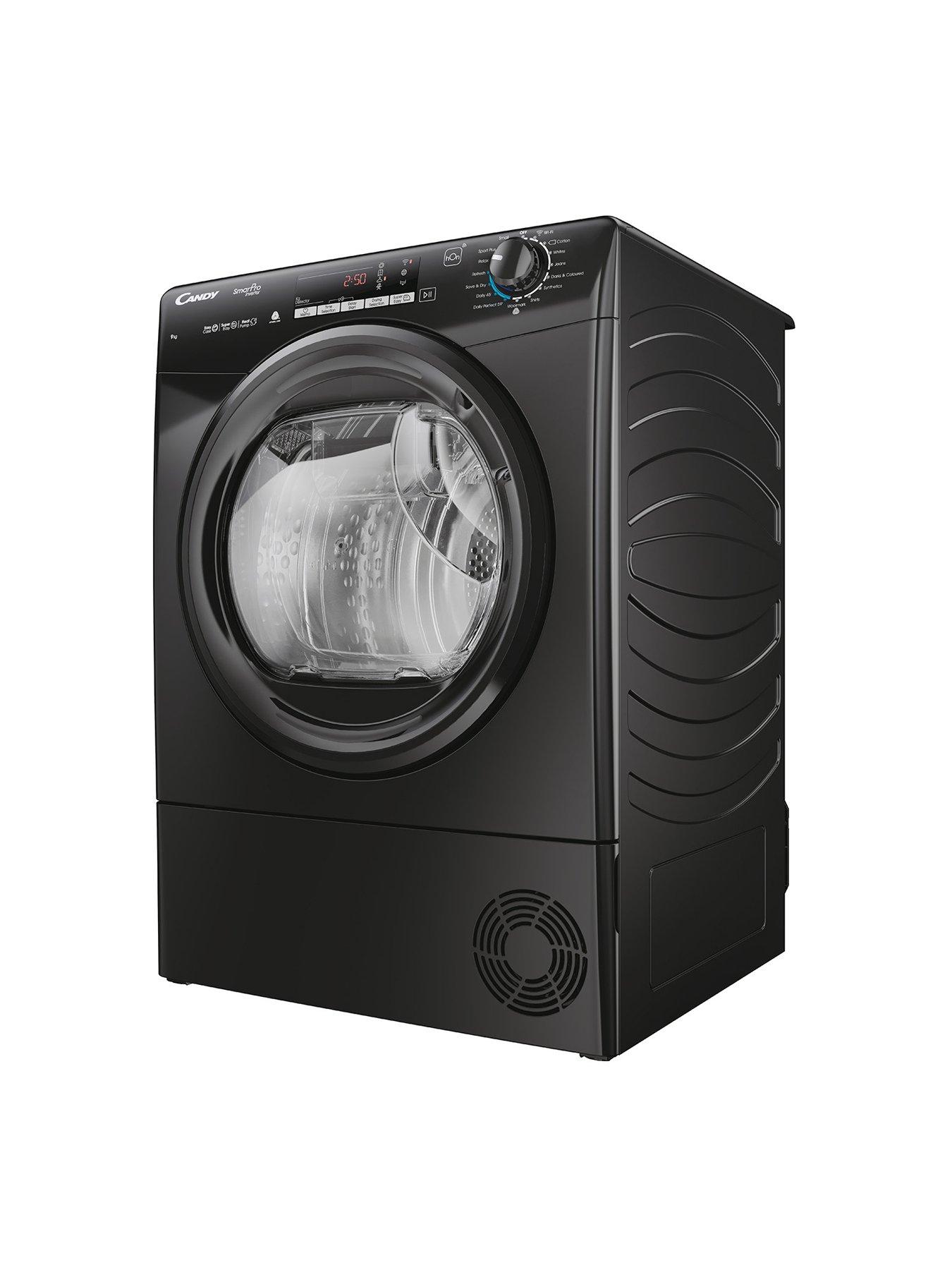 Image 2 of 7 of Candy Smart Pro CROEH9A3TBEB80/N 9kg Heat Pump Tumble Dryer, A+++ Rated, Wifi -&nbsp;Black