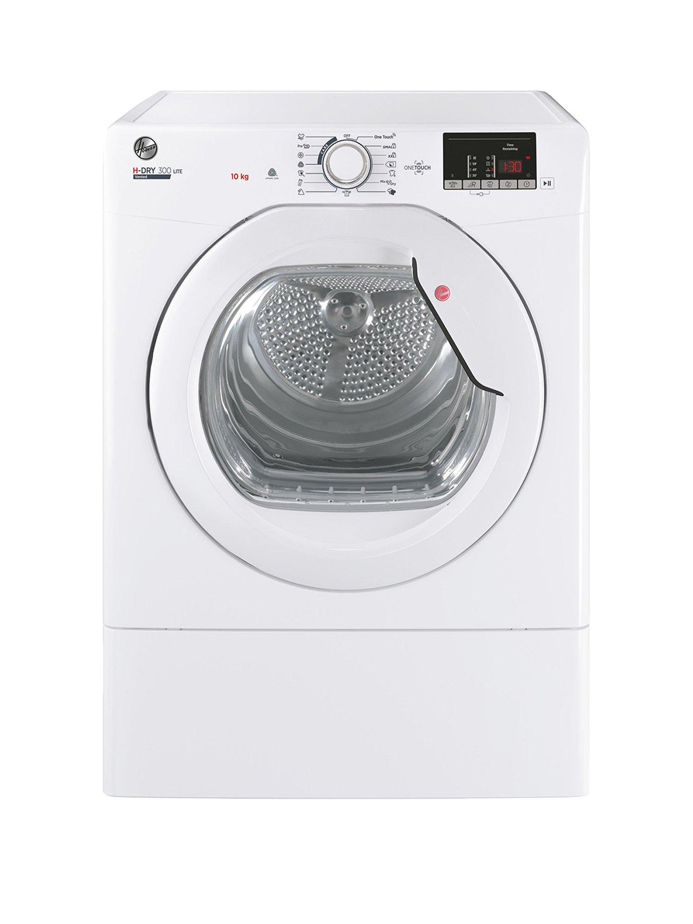Hoover HLE V10DG-80 10KG Vented Tumble Dryer White