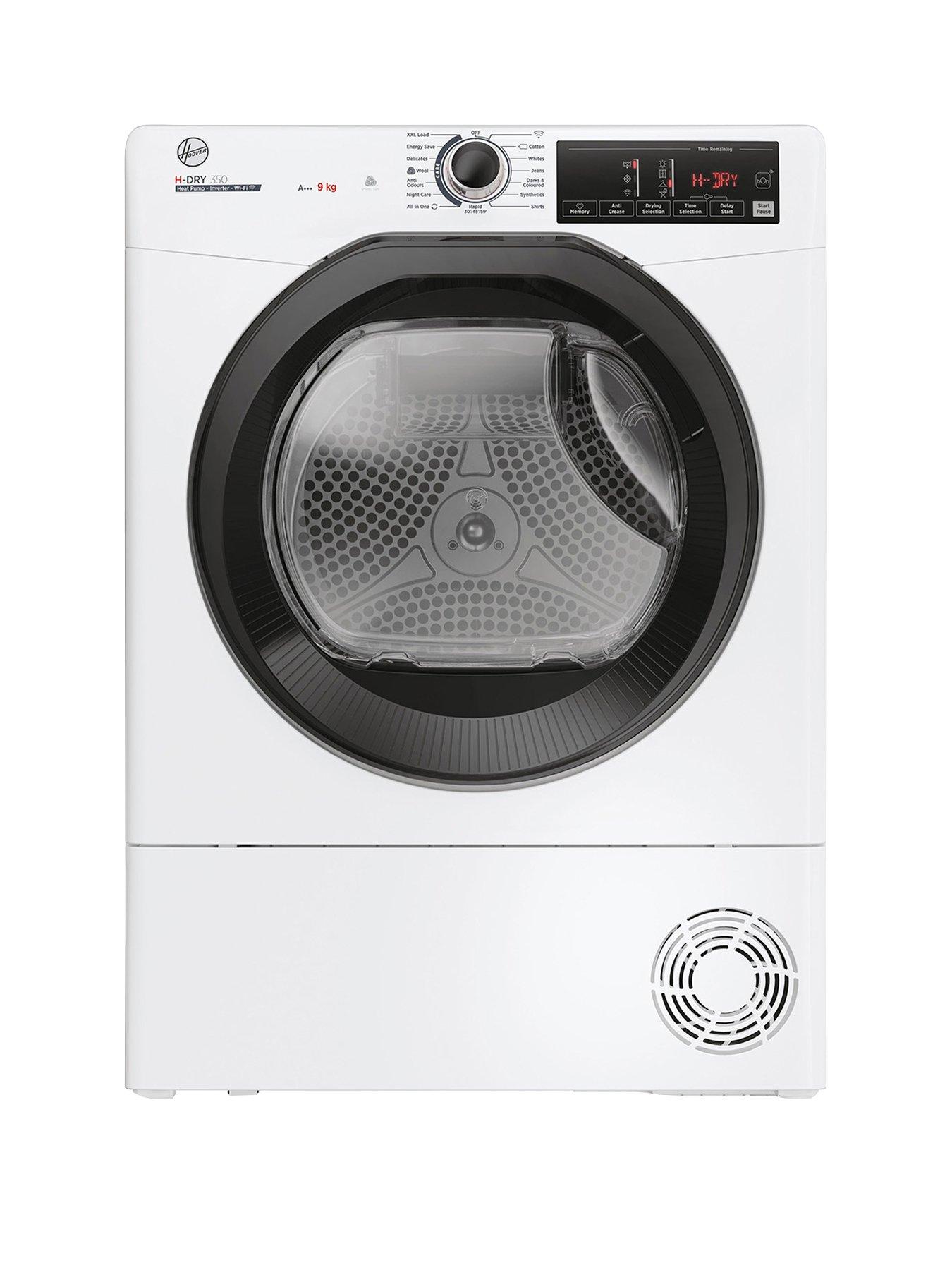 hoover-hre-h9a3tbe-80n-9kg-heat-pump--nbspblack