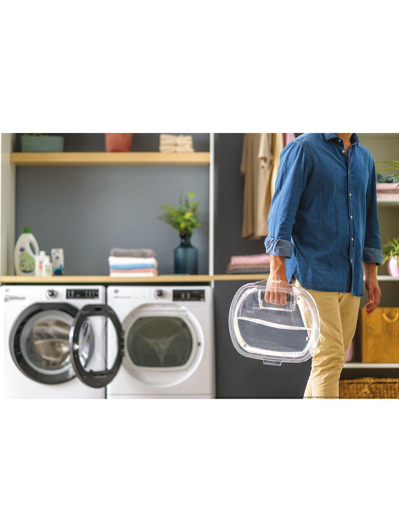  image of hoover-hre-h9a3tbe-80n-9kg-heat-pump--nbspblack