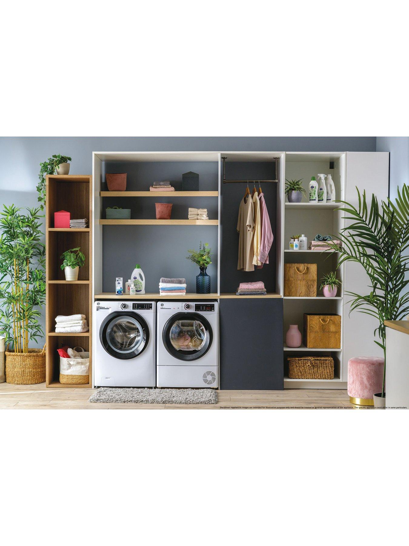  image of hoover-hre-h9a3tbe-80n-9kg-heat-pump--nbspblack