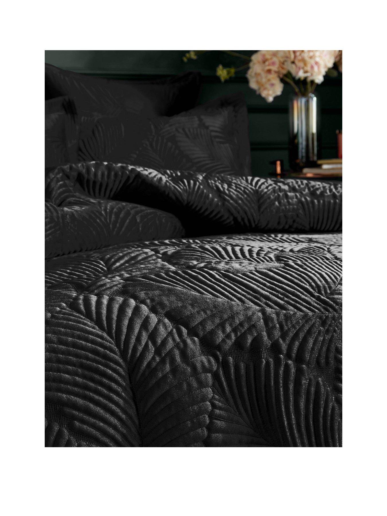  image of paoletti-palmeria-quilted-duvet-cover-set