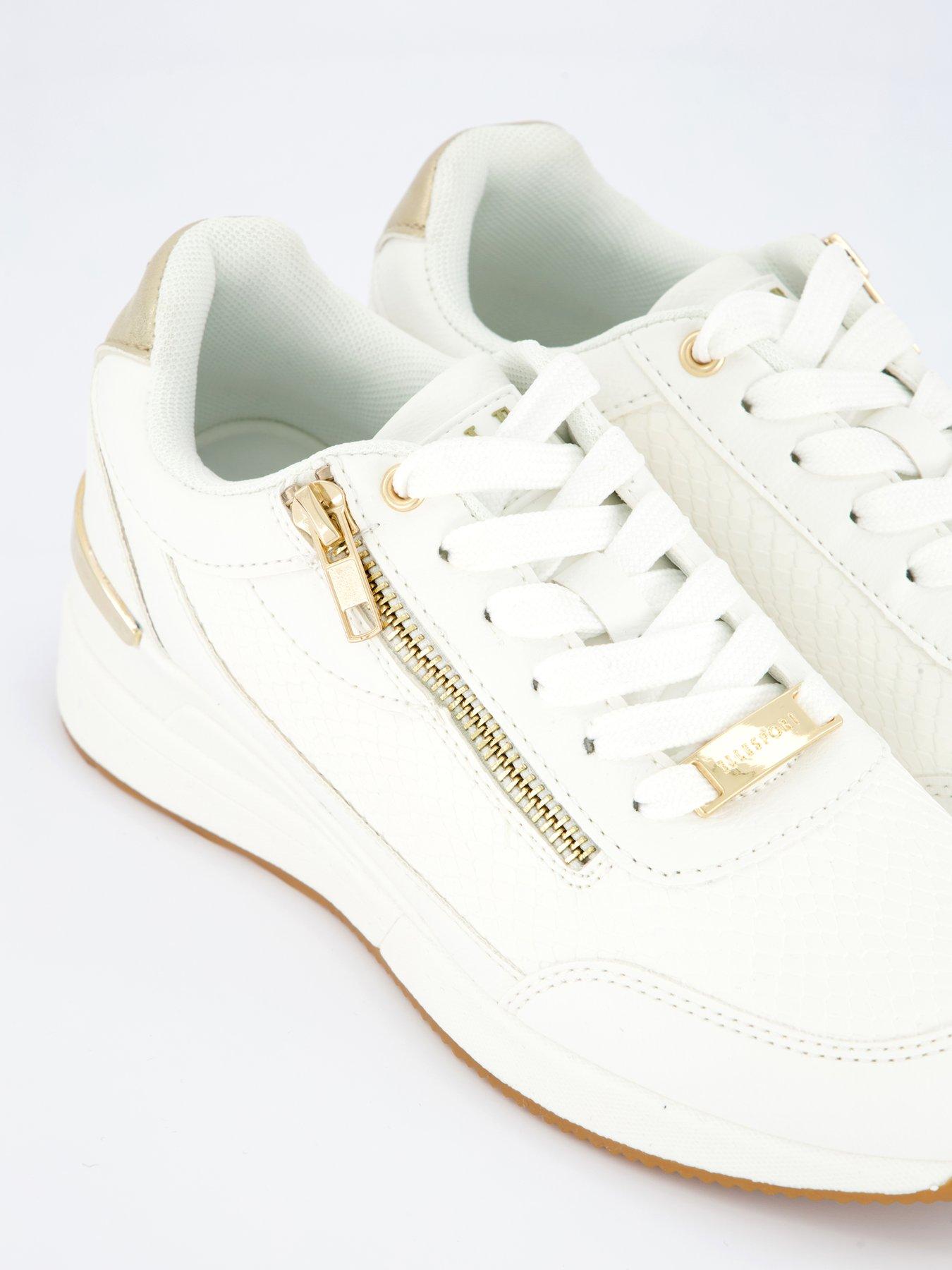 Elle Sport Wedge Trainer – White Littlewoods