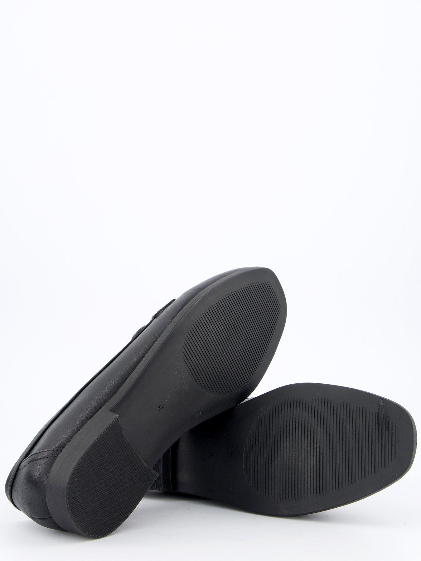  image of everyday-wide-fit-snaffle-loafer-black
