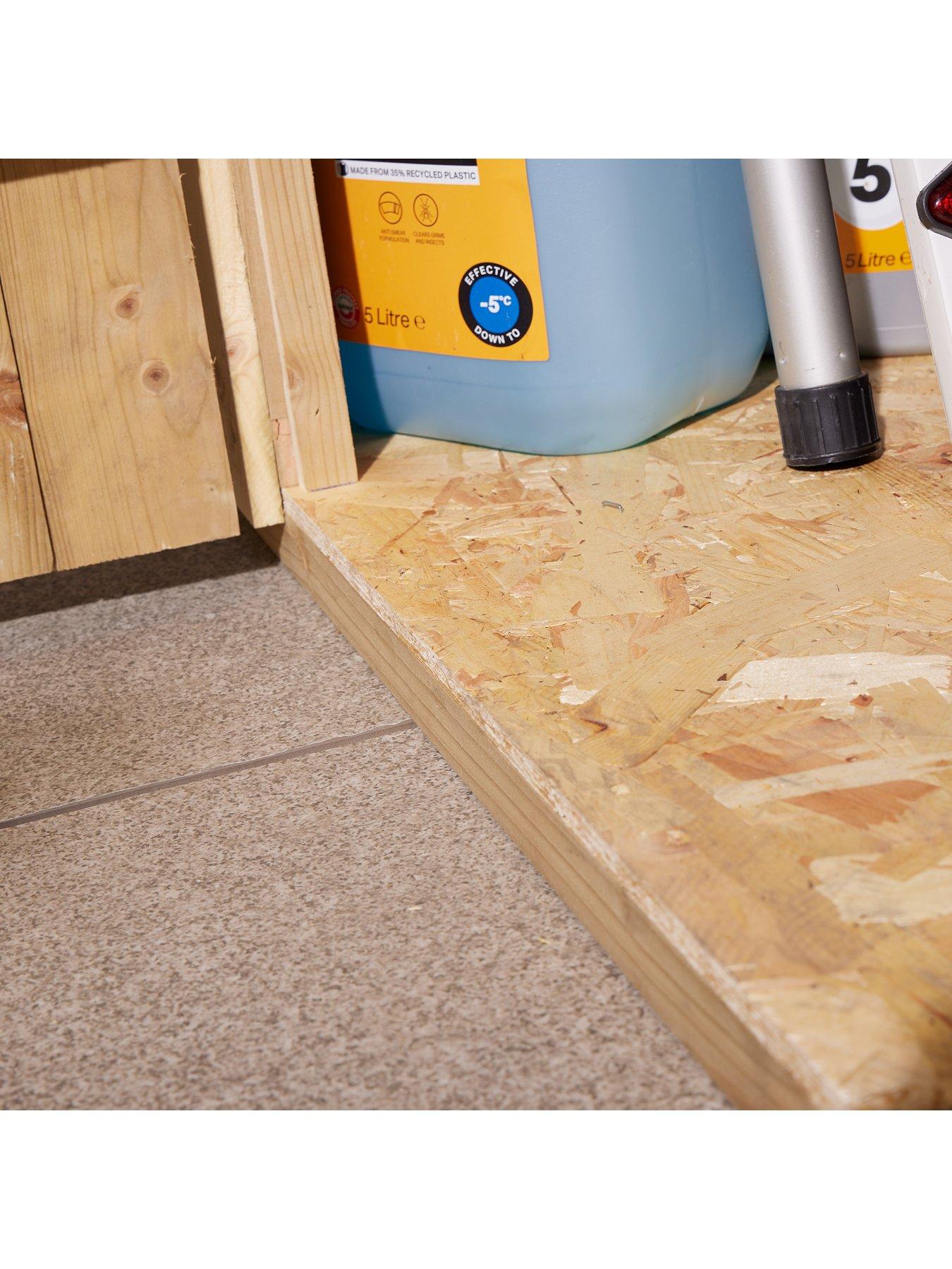  image of rowlinson-4x4ftnbspshiplap-apex-shed--nbspsingle-door